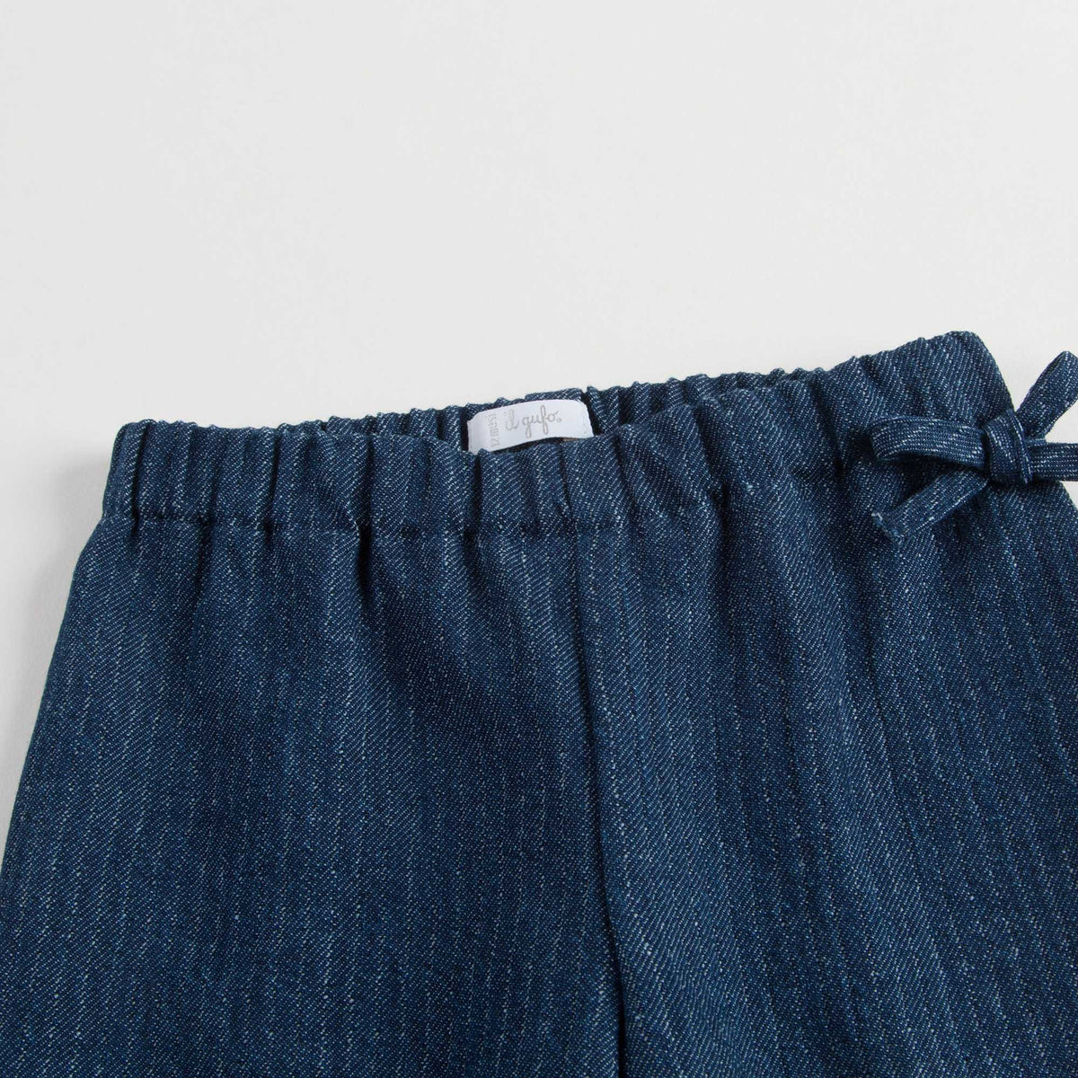 Shorts rayés bleus pour bébés garçons