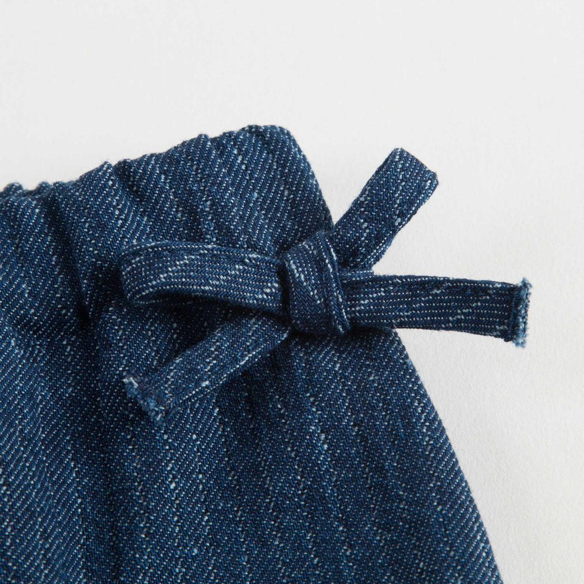 Shorts rayés bleus pour bébés garçons