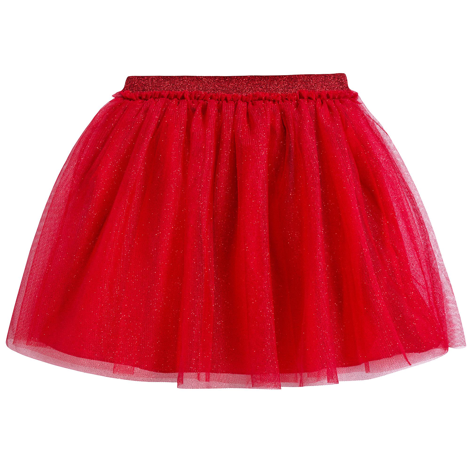Girls Berry Red Skirt