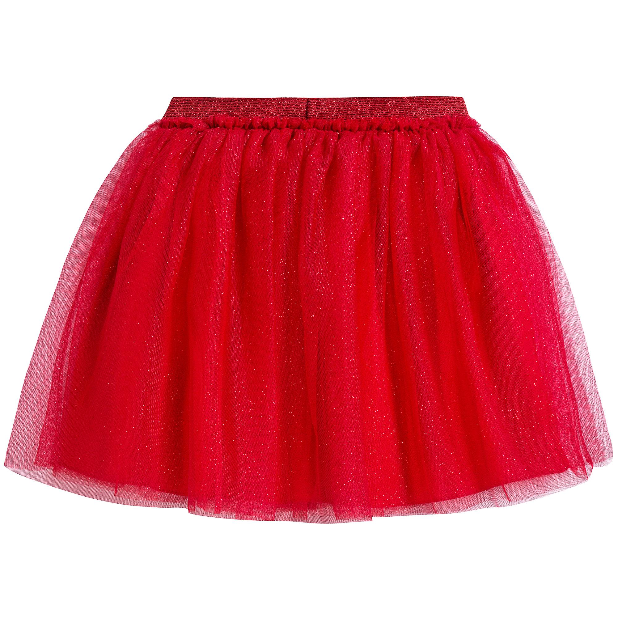 Girls Berry Red Skirt