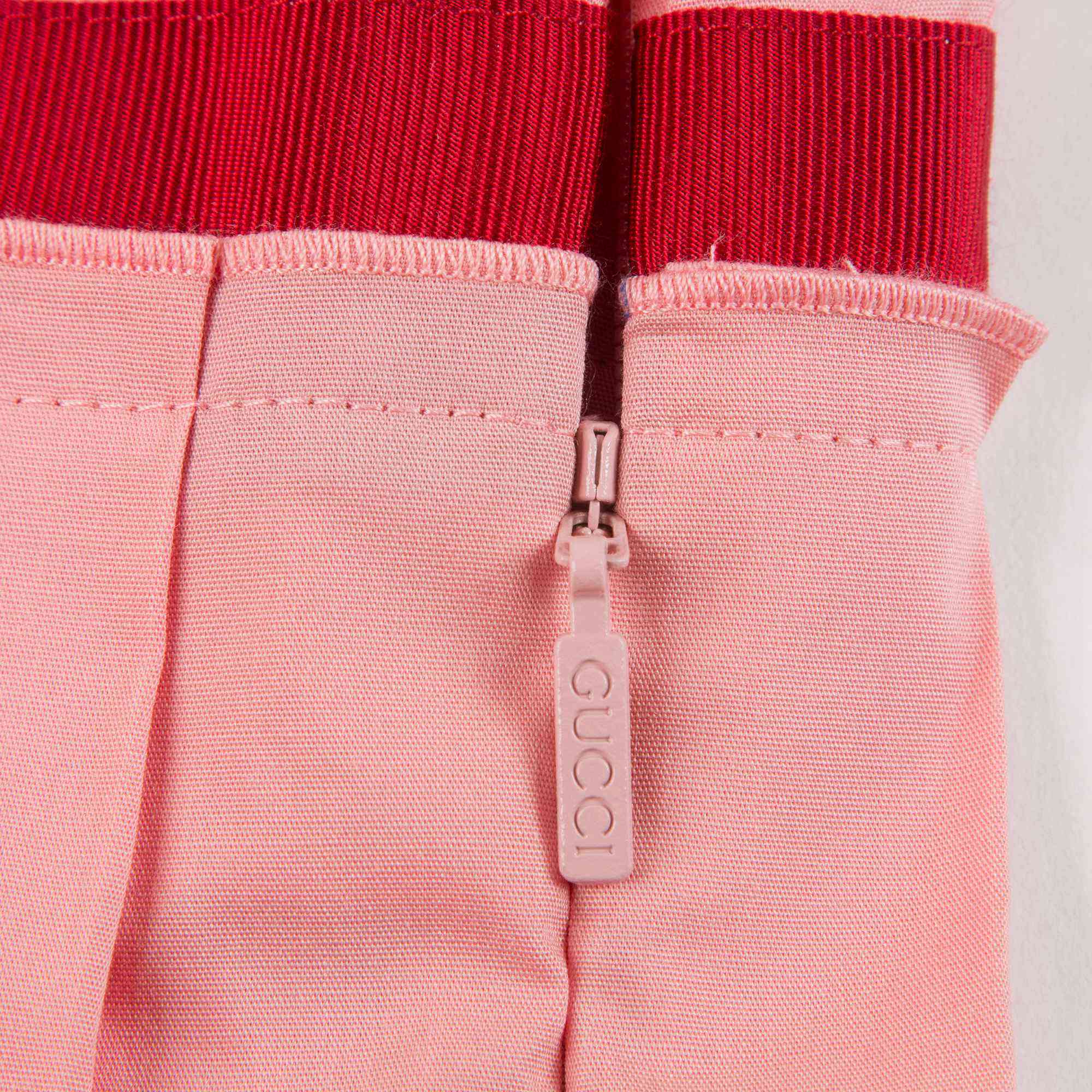 Girls Pink Cotton Frill Dress