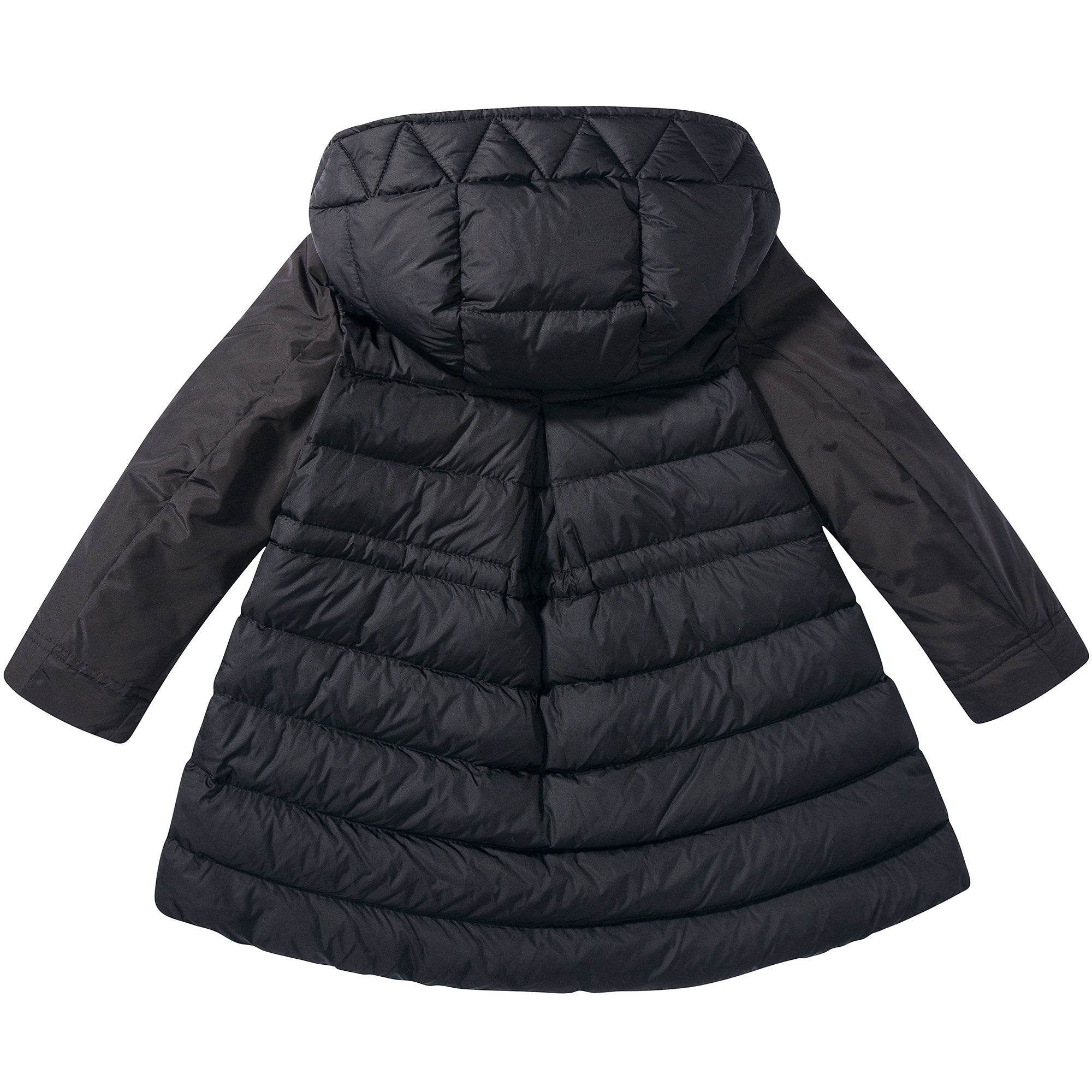 Girls Black "Cordial Giubbotto" Coat