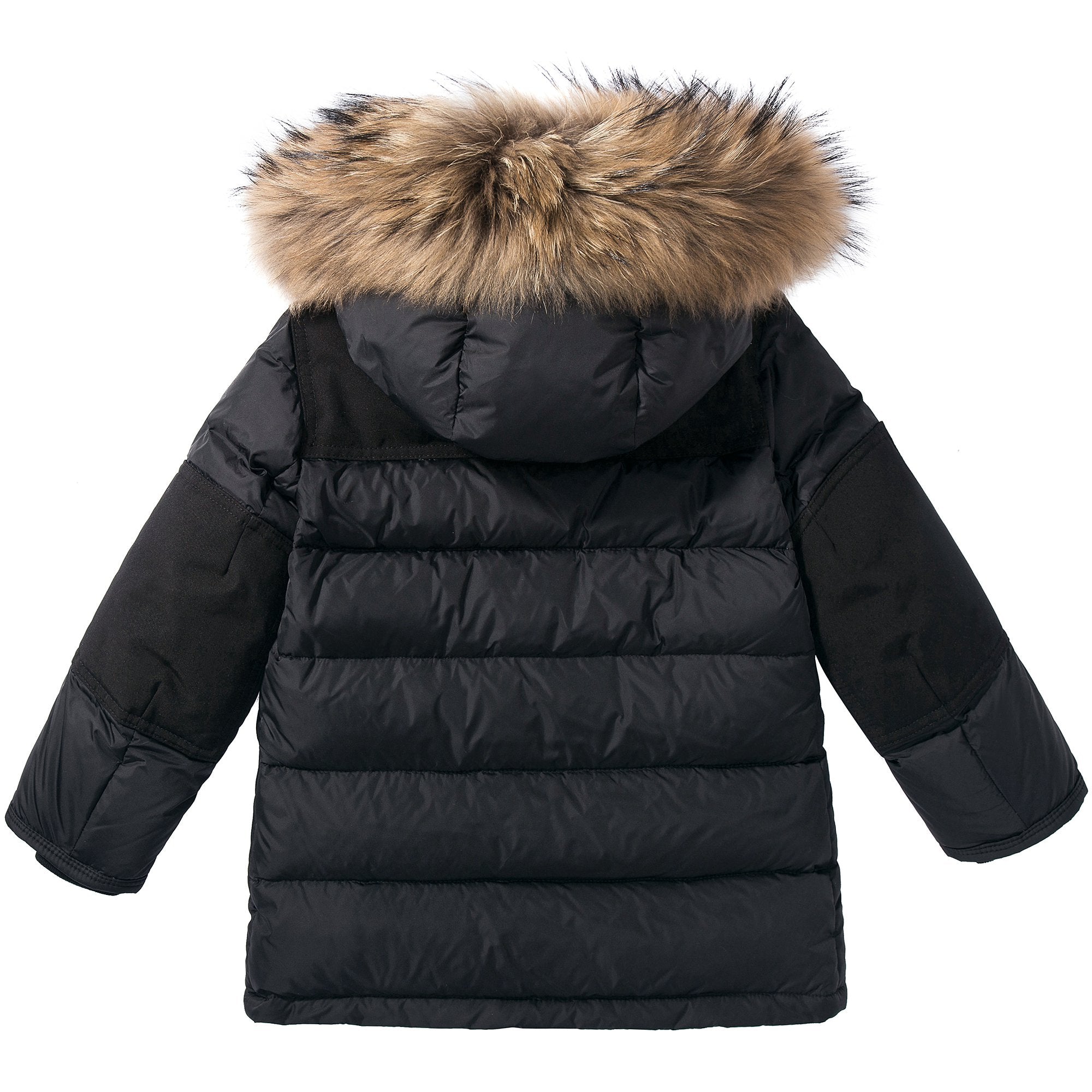Girls Black "Devon Giubbotto" Coat
