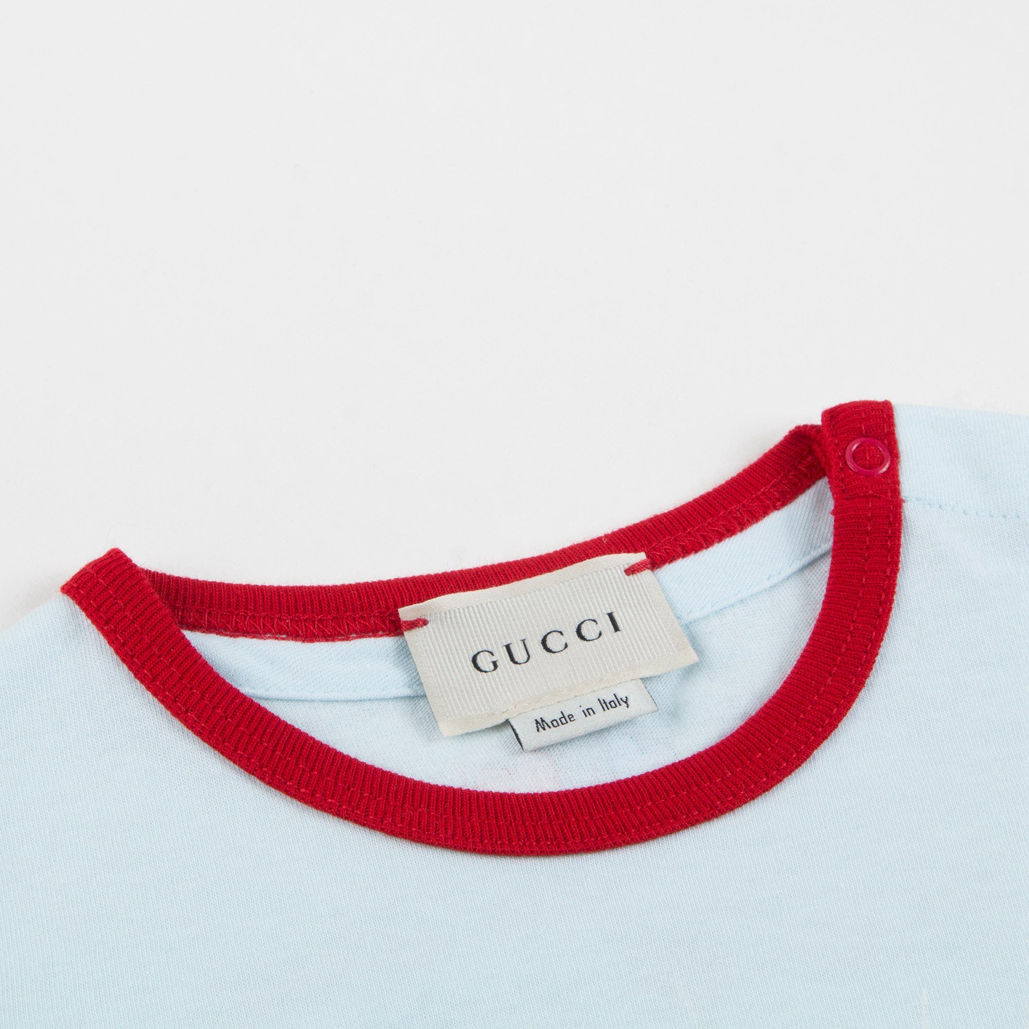 Baby Girls White Heart T-shirt