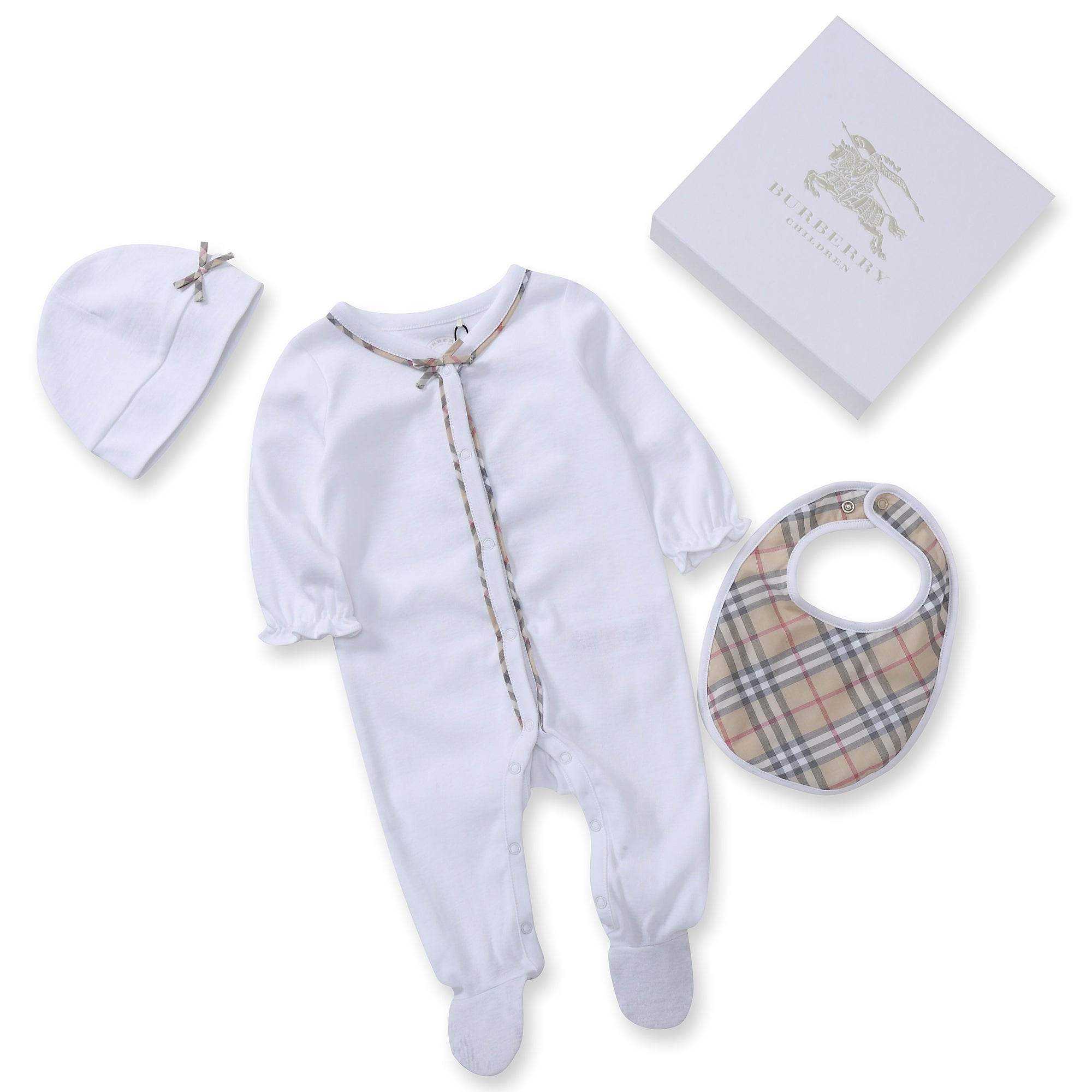 Baby White Cotton Set