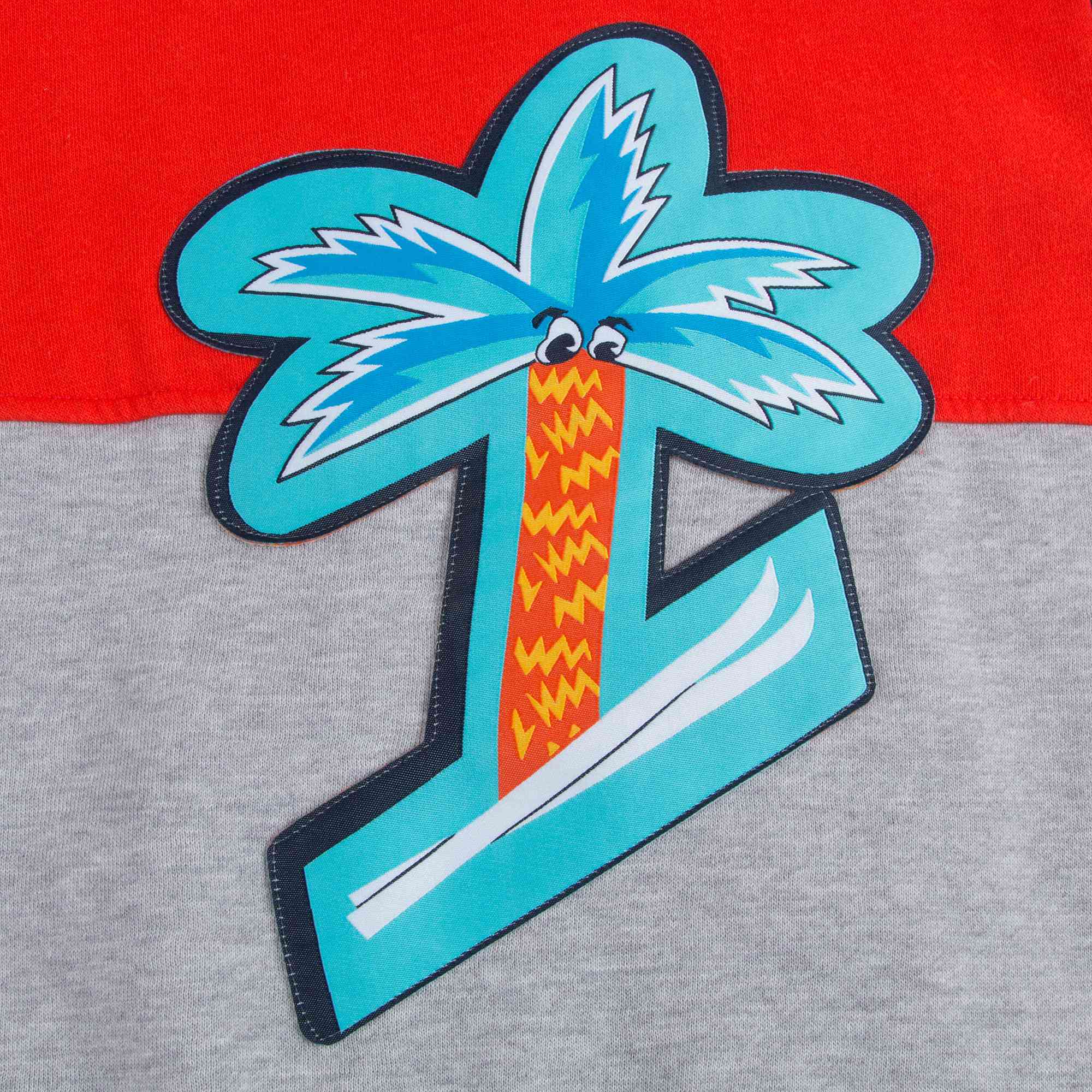 Girls Marl Grey & Red Cotton Cradigan