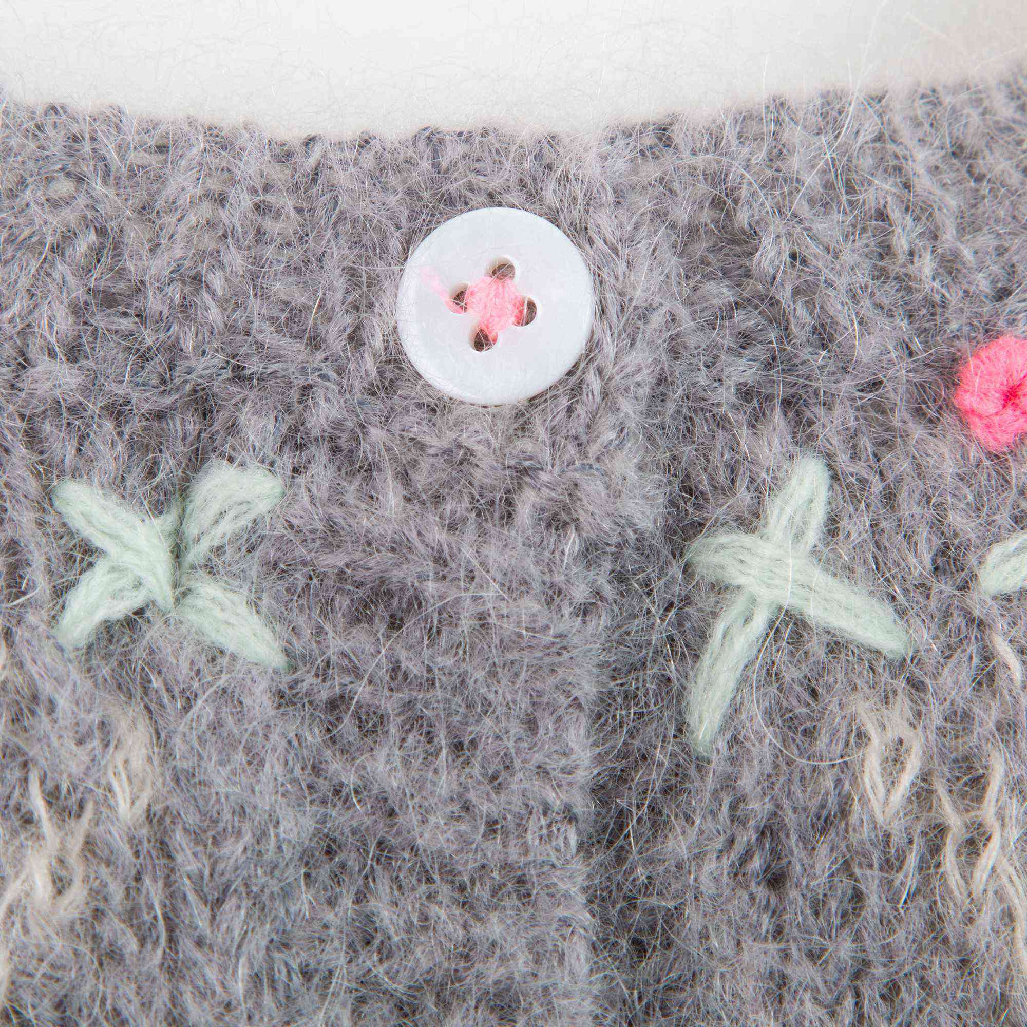 Girls Grey "Edgard" Sweater