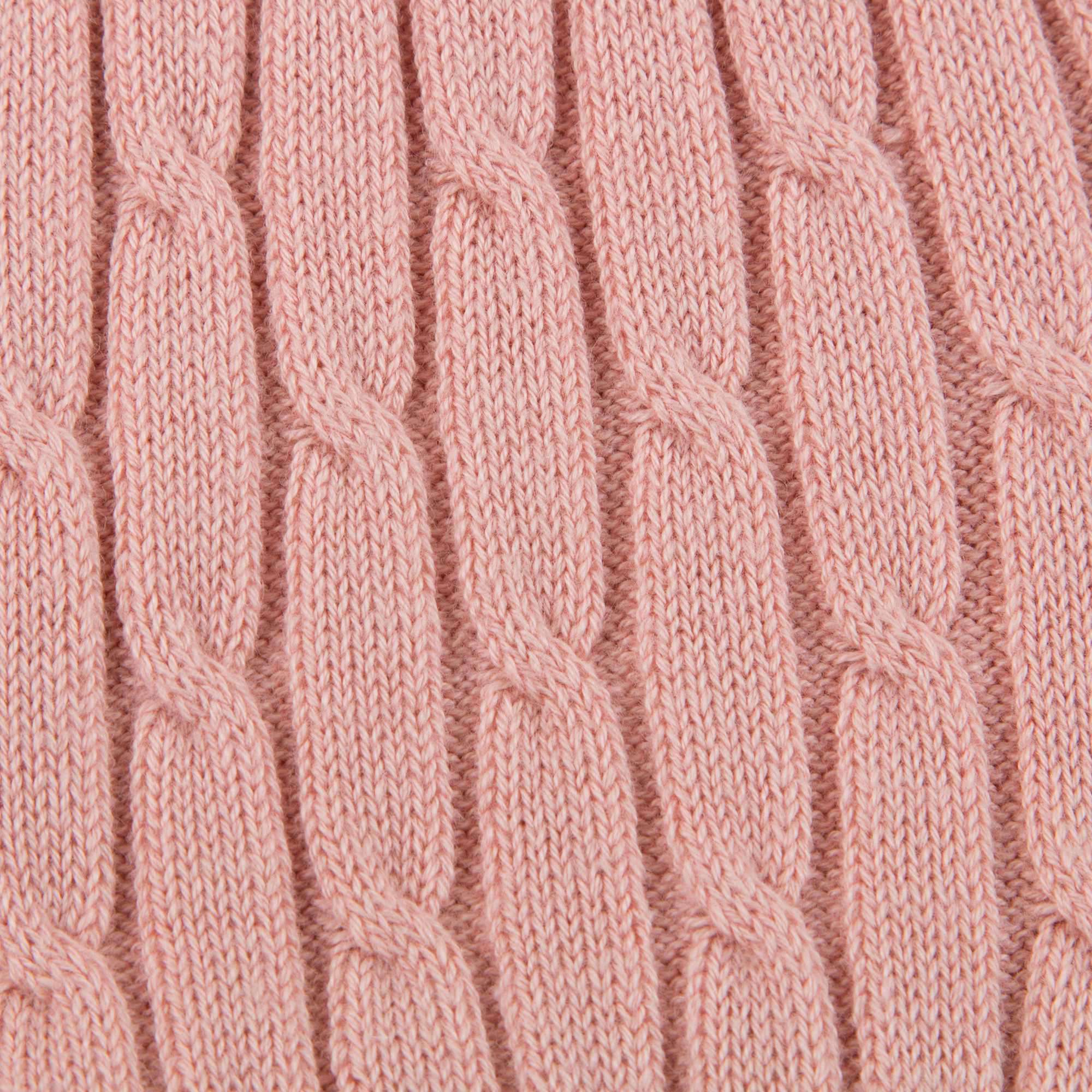 Girls Pink Cotton Leggings