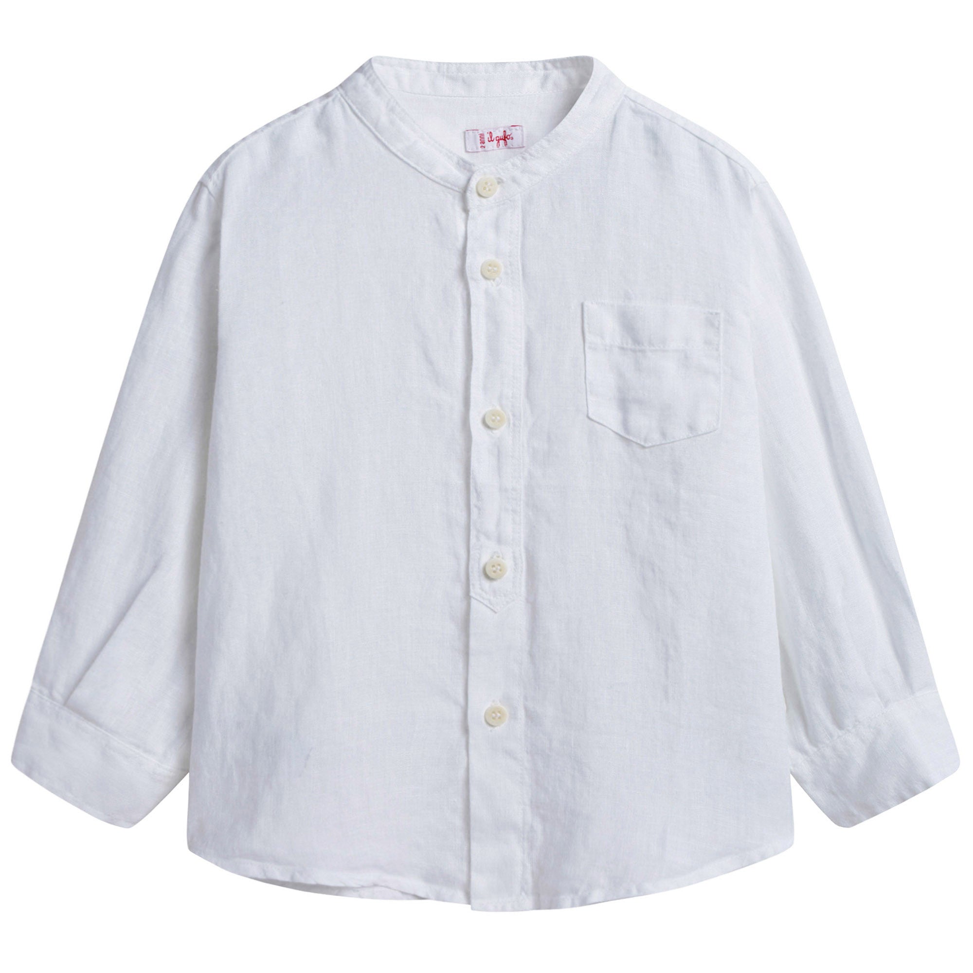Girls White Shirt With Pocket