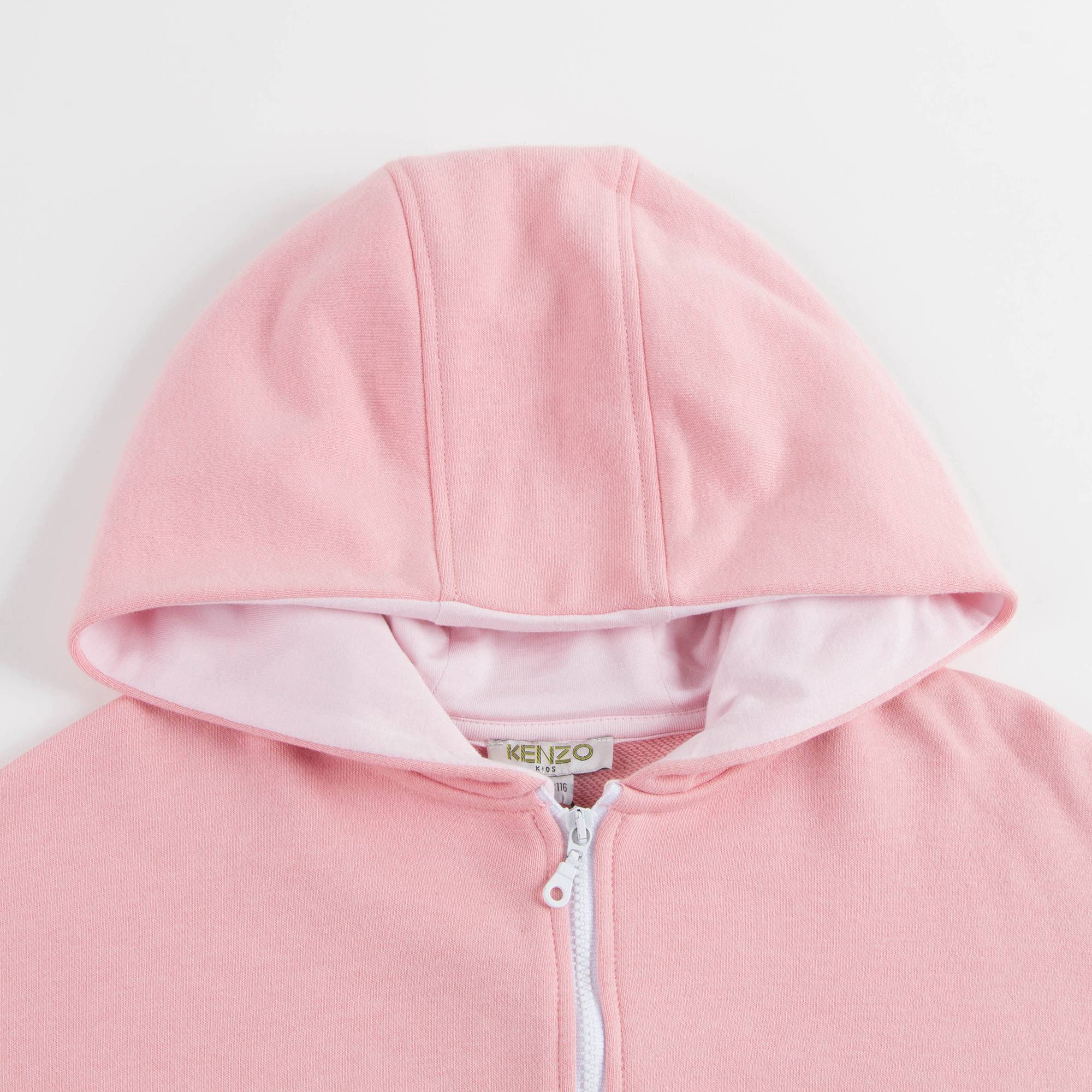 Girls Middle Pink Cotton Cradigan