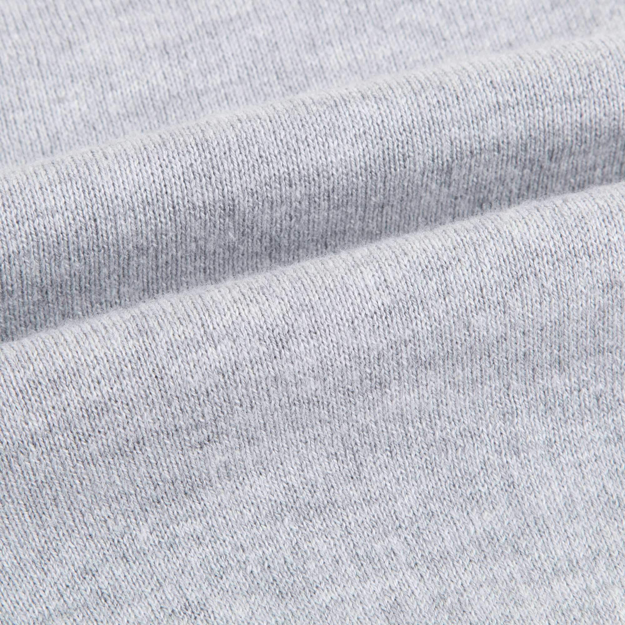 Girls Marl Grey Cotton Sweatshirt