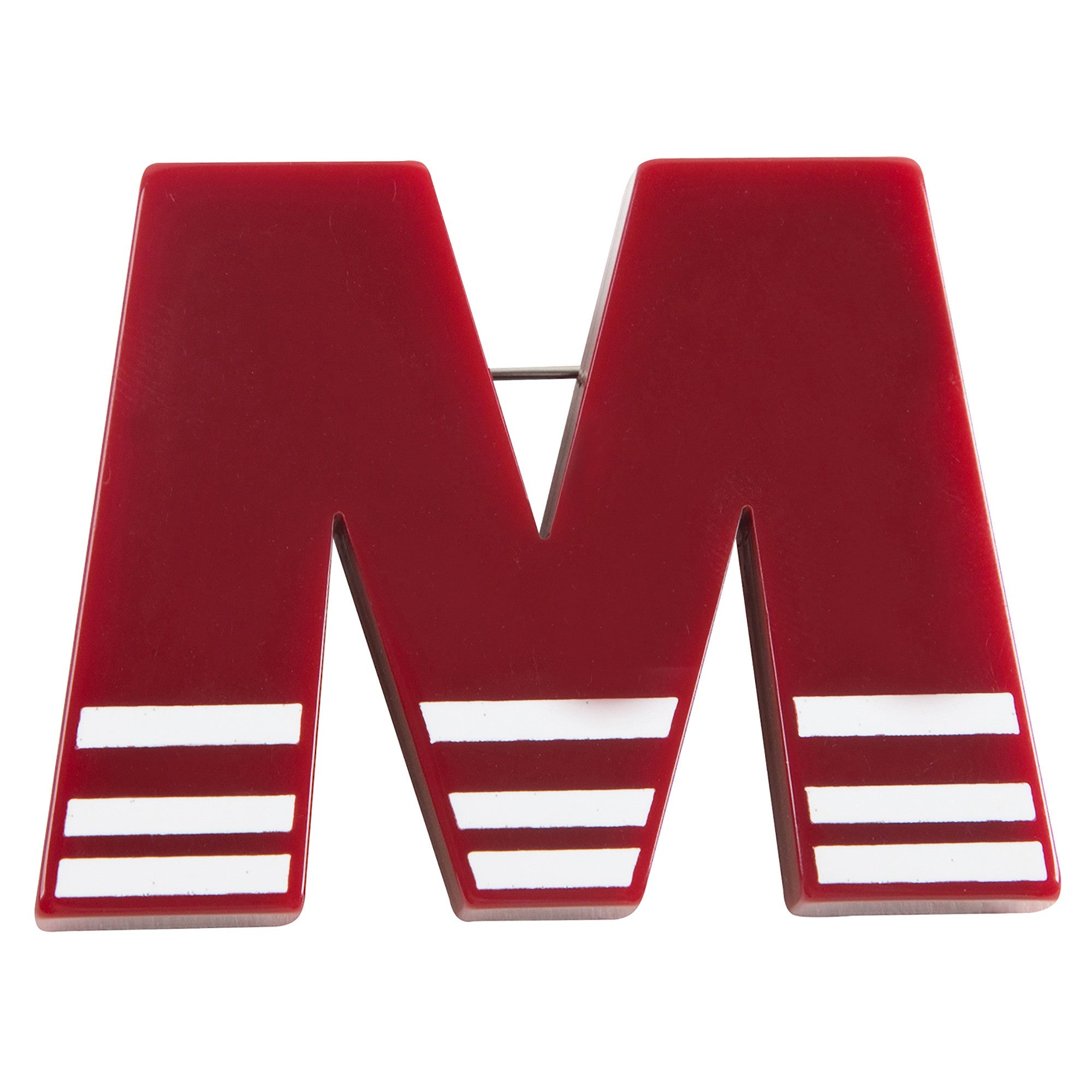 Girls 'M' Brooch