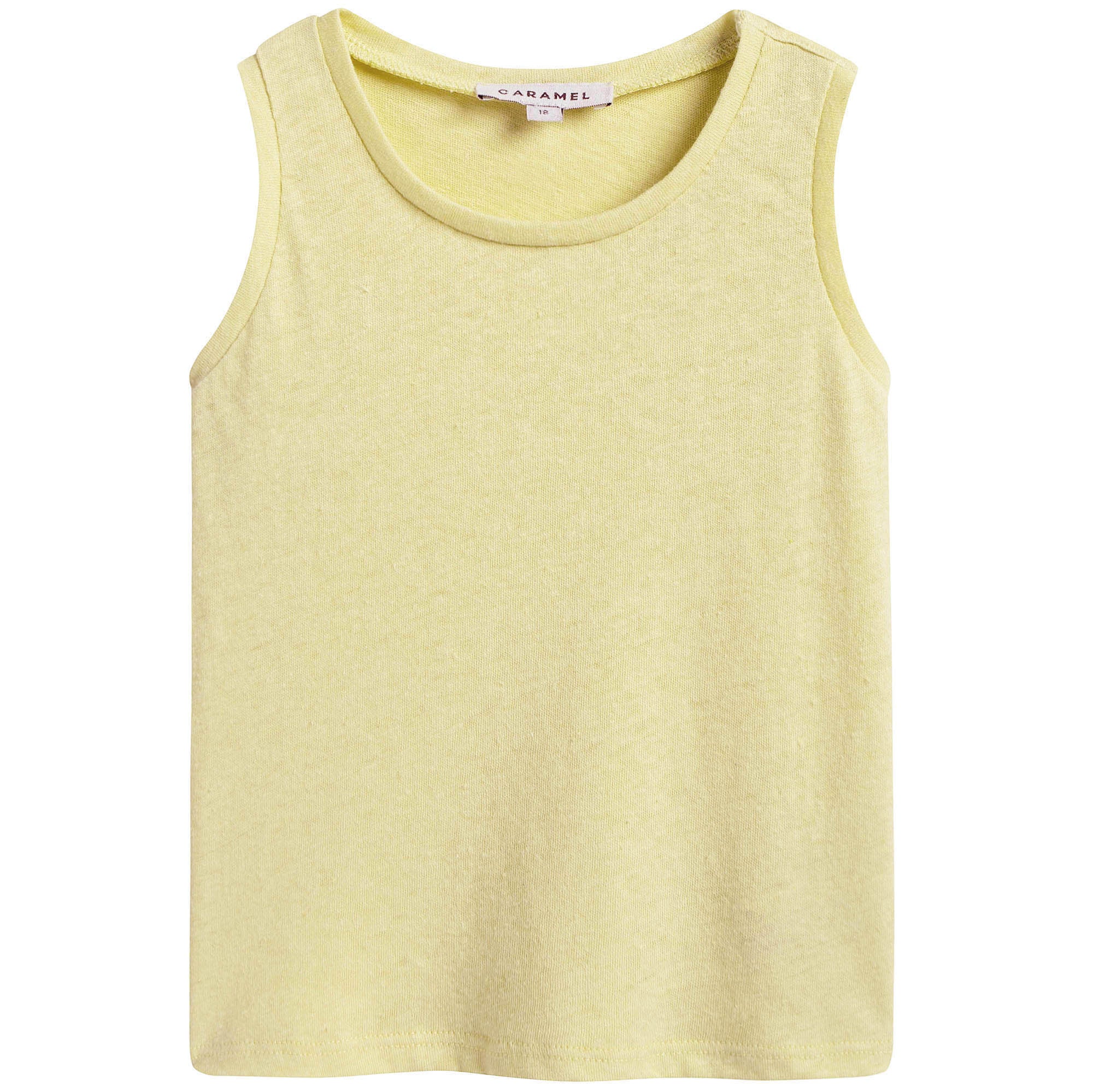 Baby Yellow Cotton Vest