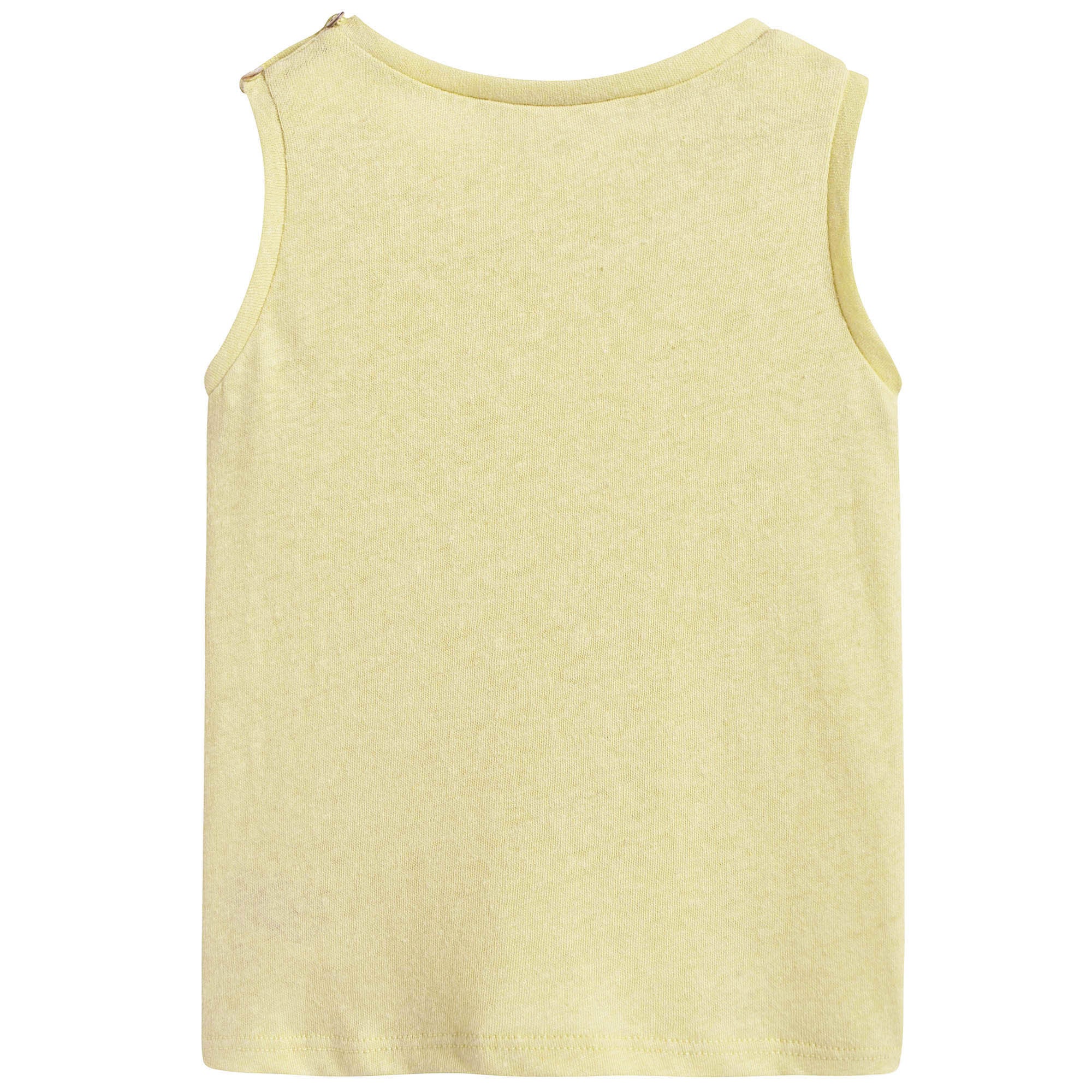 Baby Yellow Cotton Vest