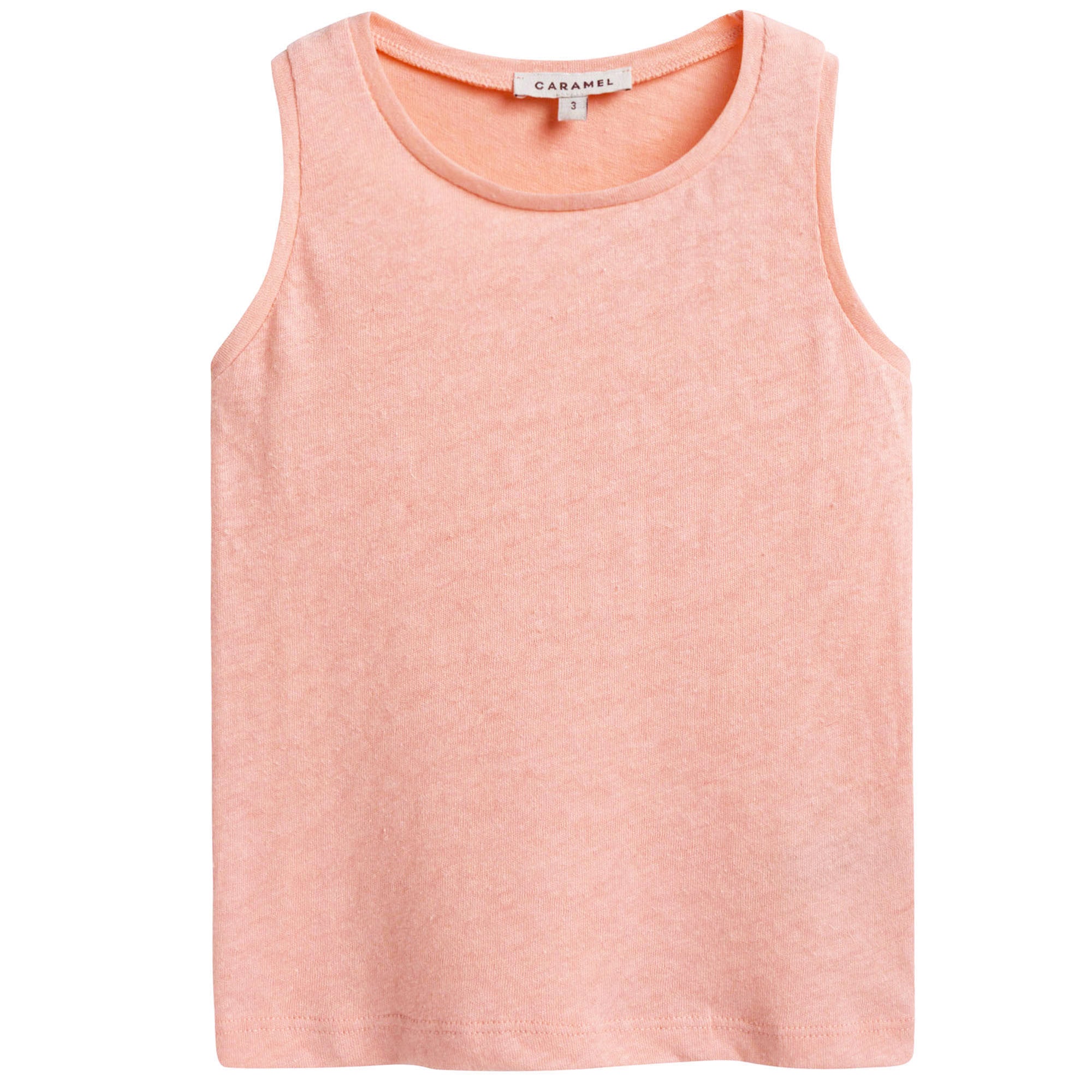 Girls Pink Cotton Vest