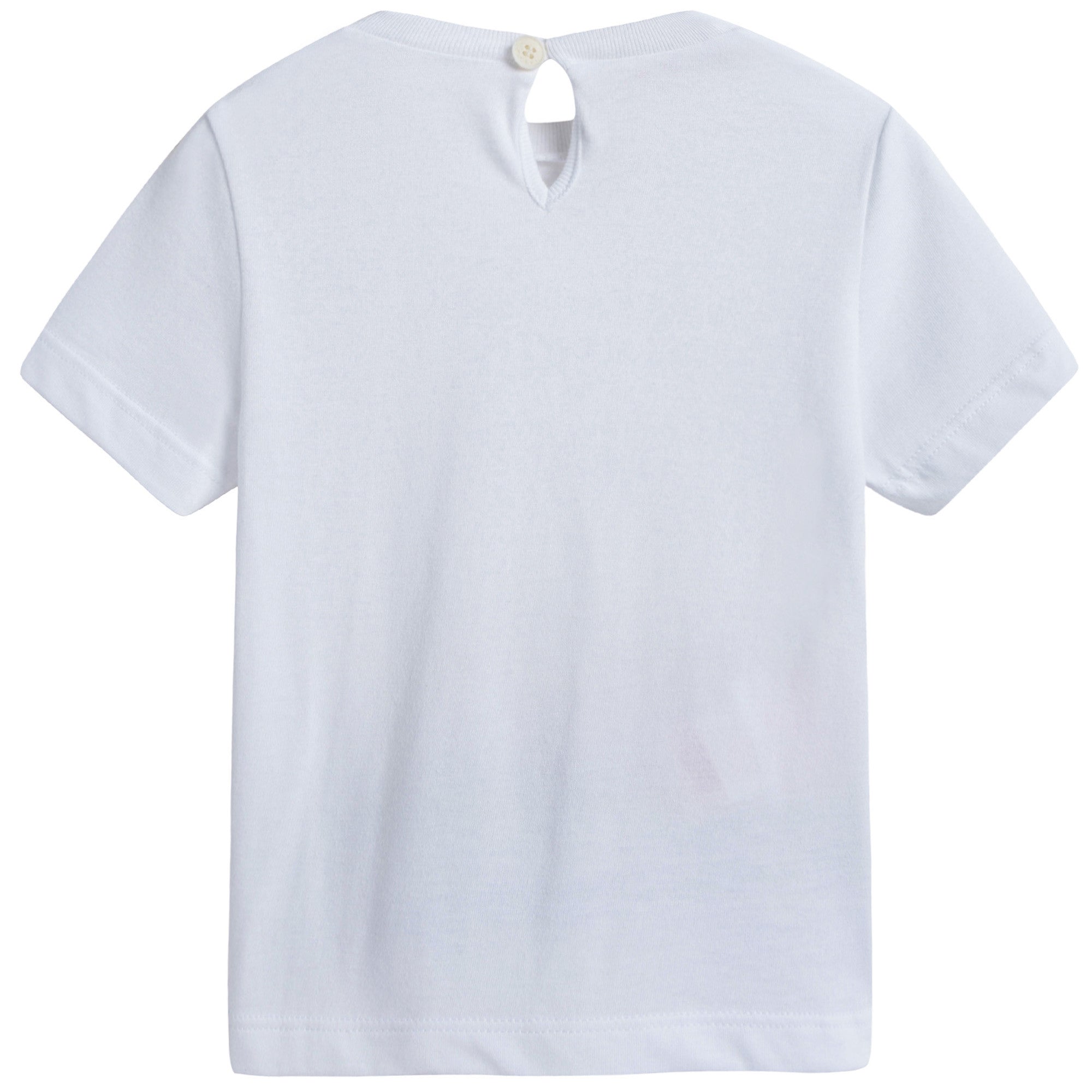 Baby Girls White House Printed Cotton T-shirt