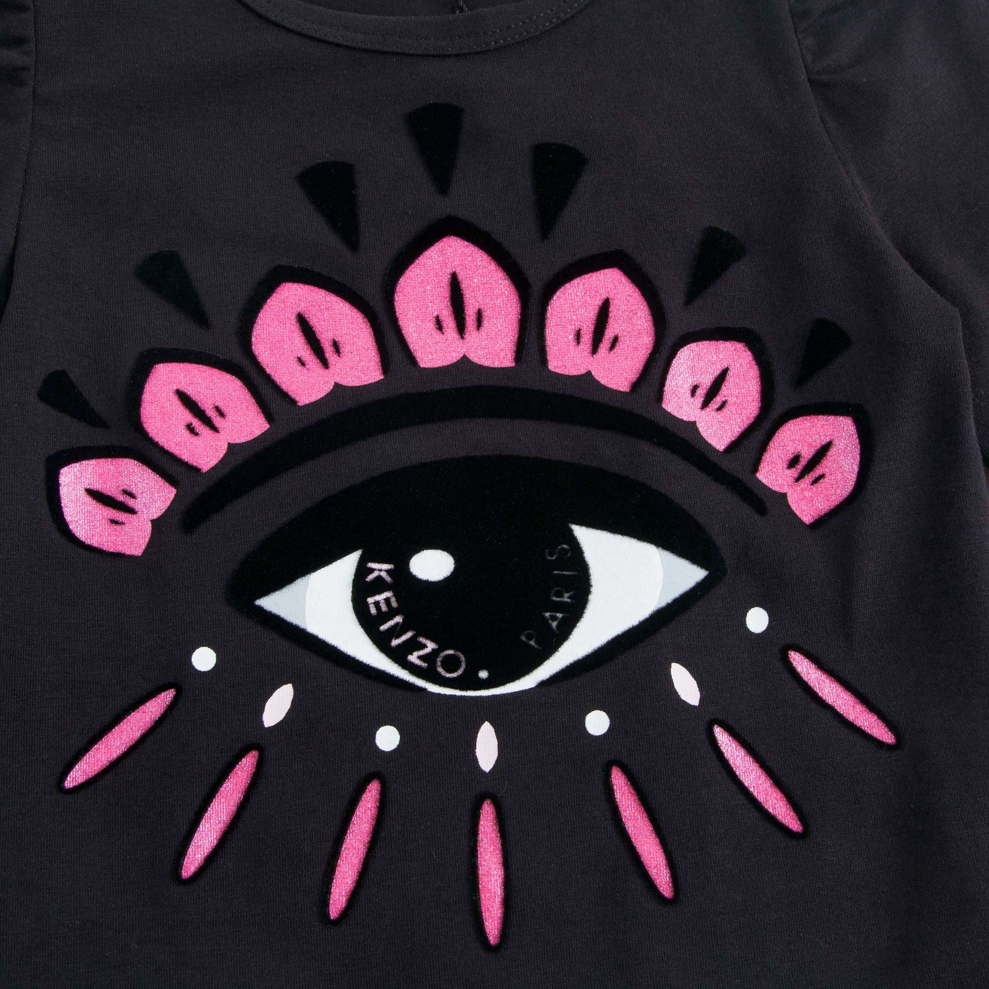 Girls Black Eye T-shirt