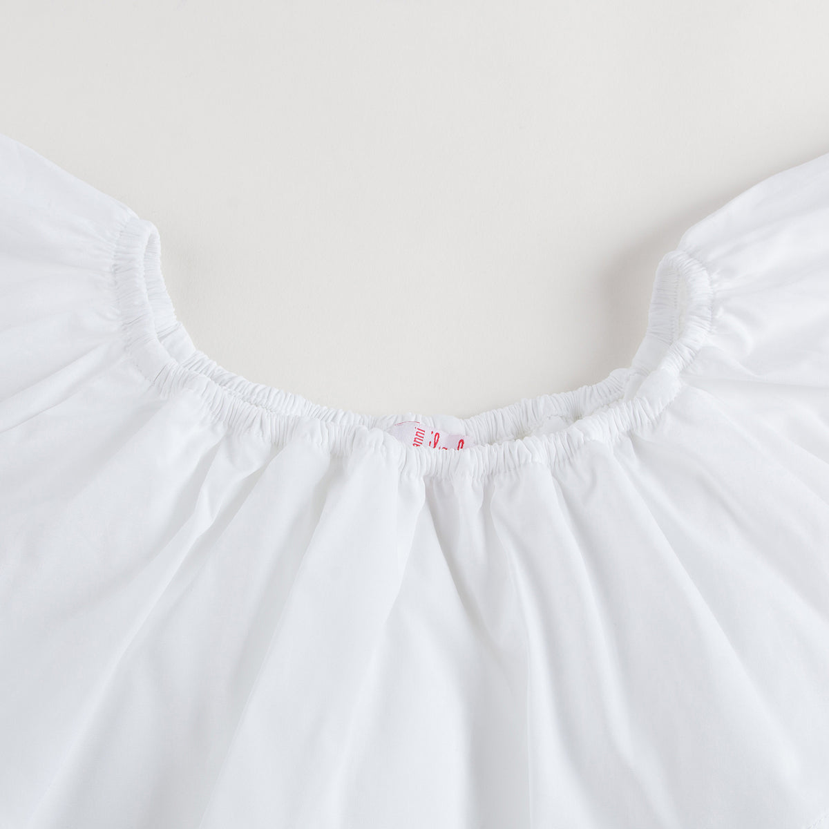 Girls White With flounces T-Shirt - CÉMAROSE | Children's Fashion Store - 3
