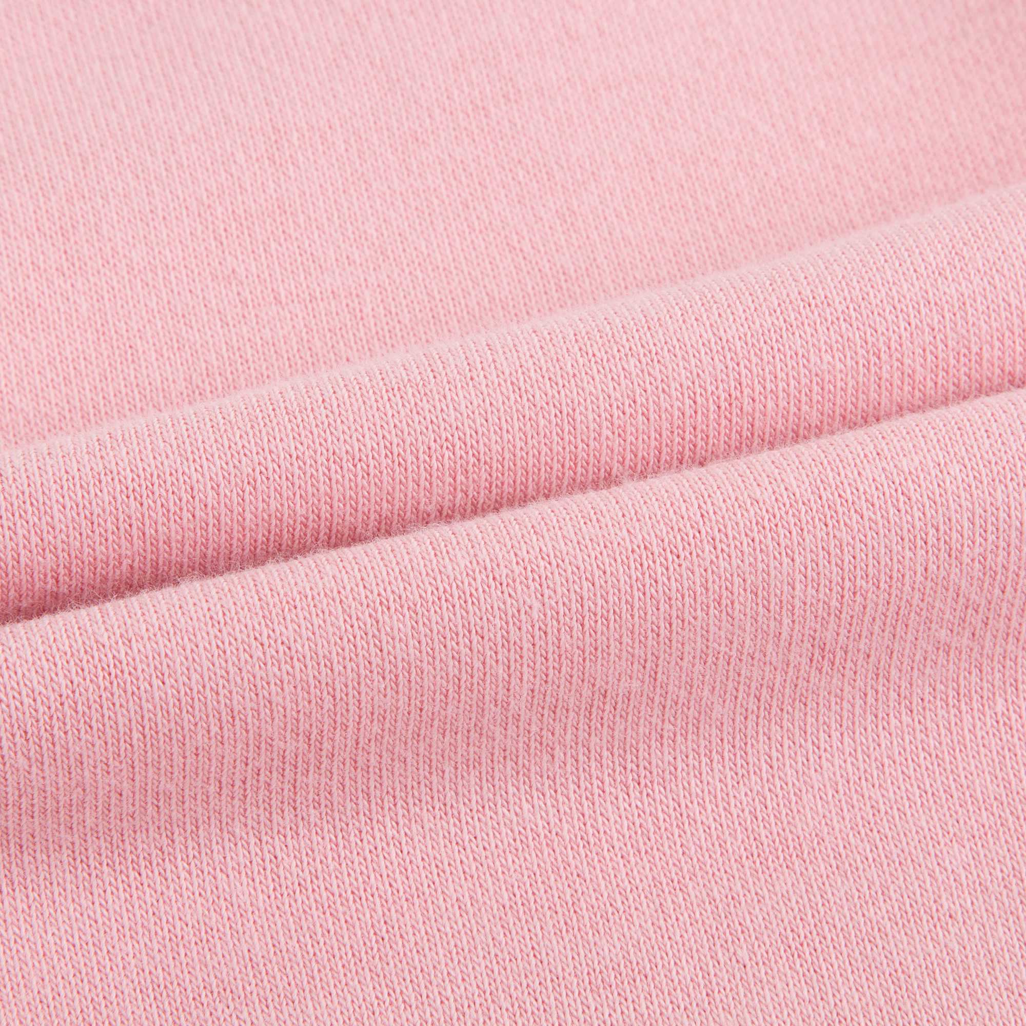 Girls Middle Pink Logo Cotton Trousers