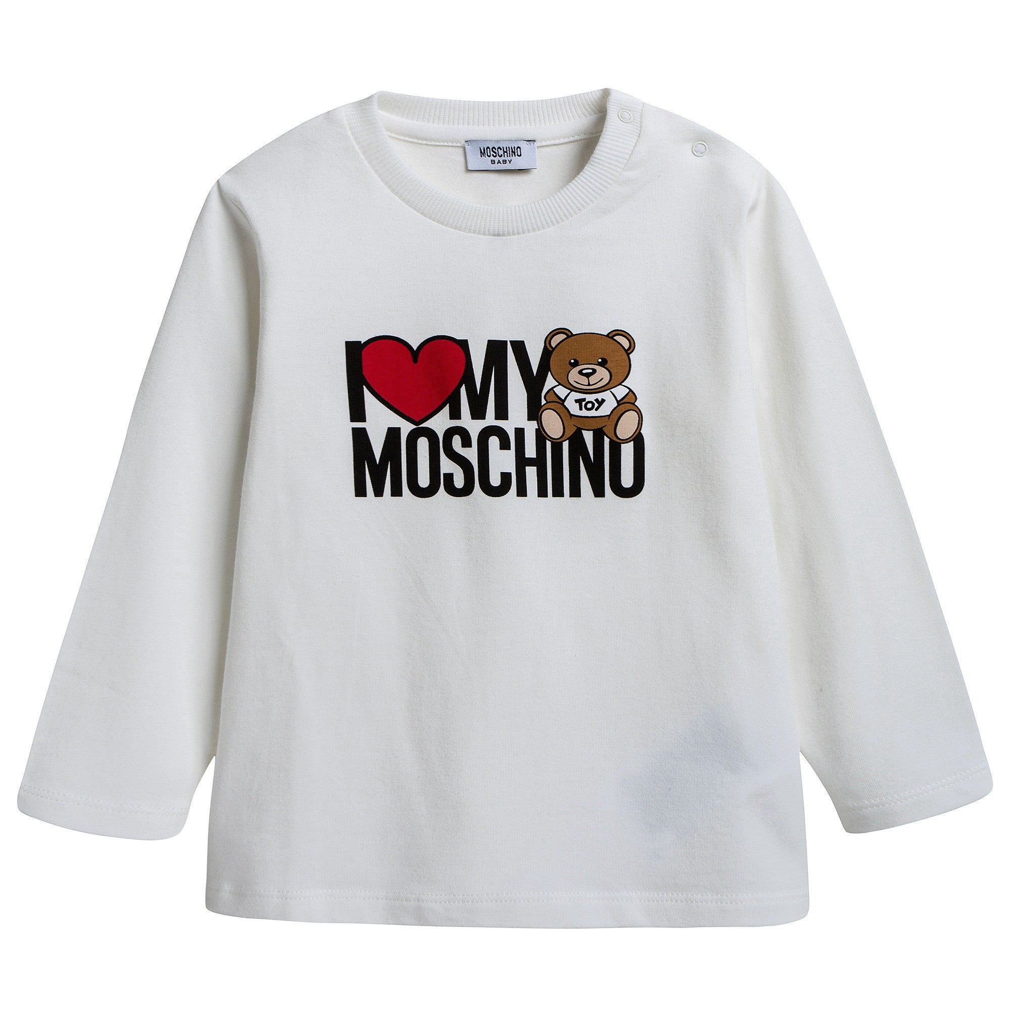 Baby White Heart T-shirt