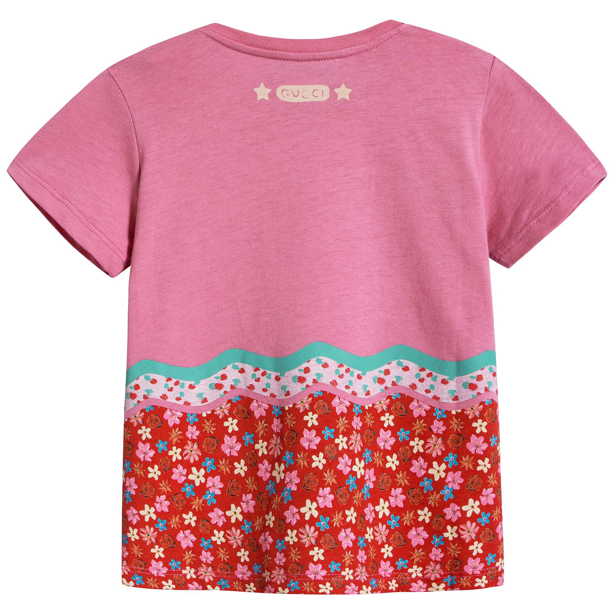Baby Girls Pink Lady Cotton T-shirt
