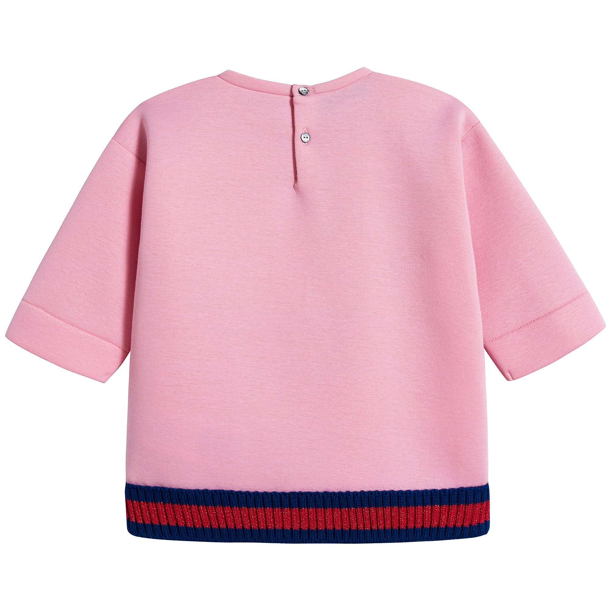 Baby Girls Pink Cotton Sweatshirt