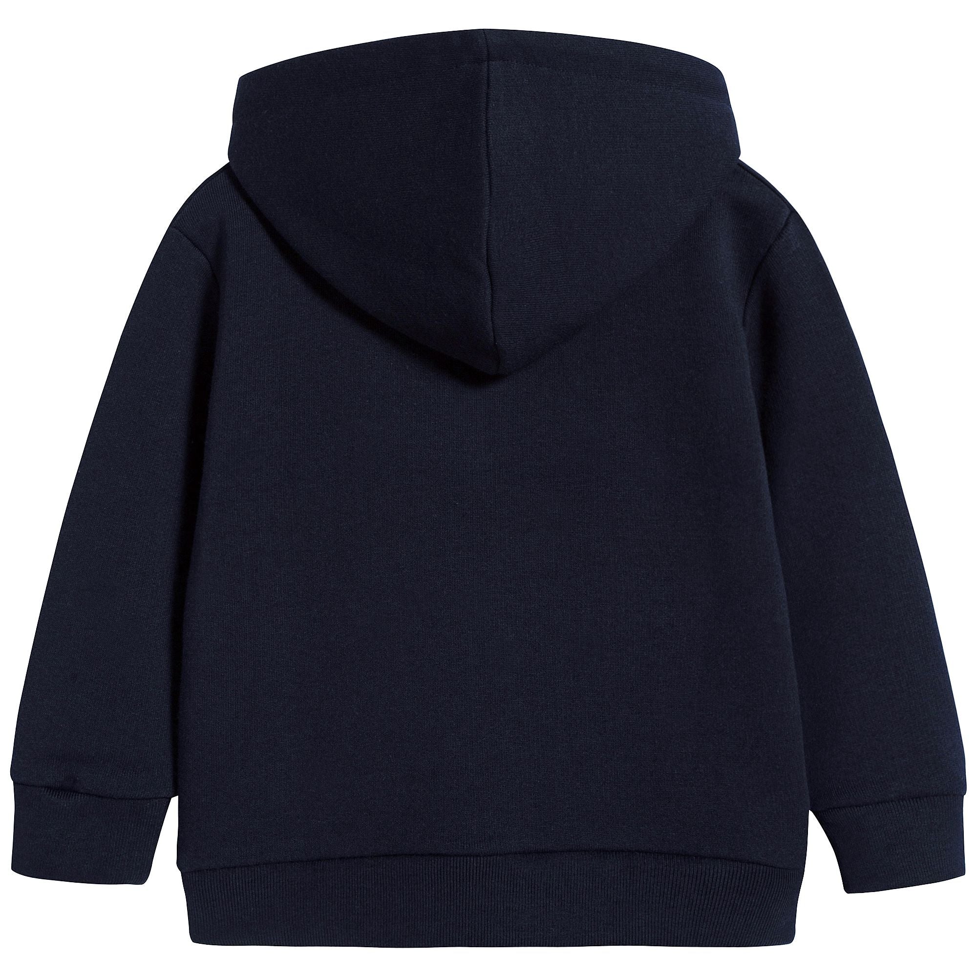 Baby Black Logo Cotton Sweatshirt