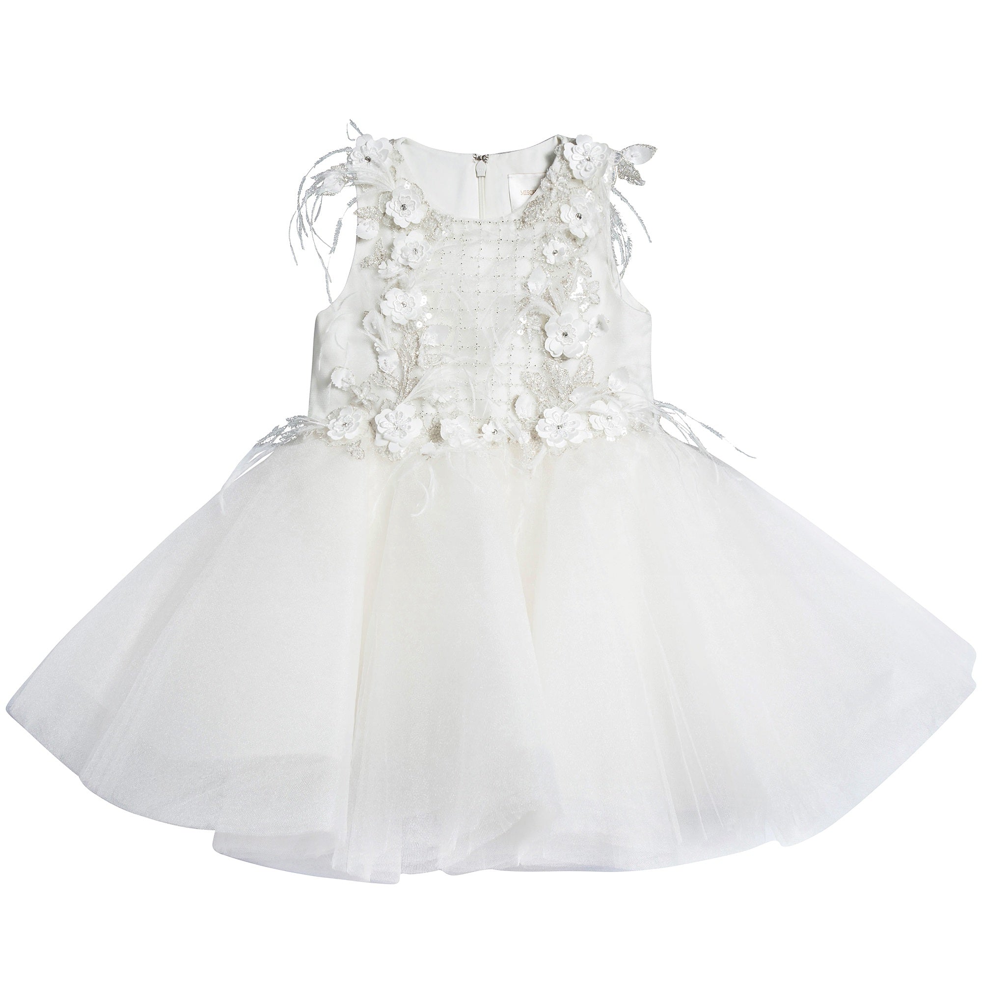 Girls White "The Royal Beauty" Dress