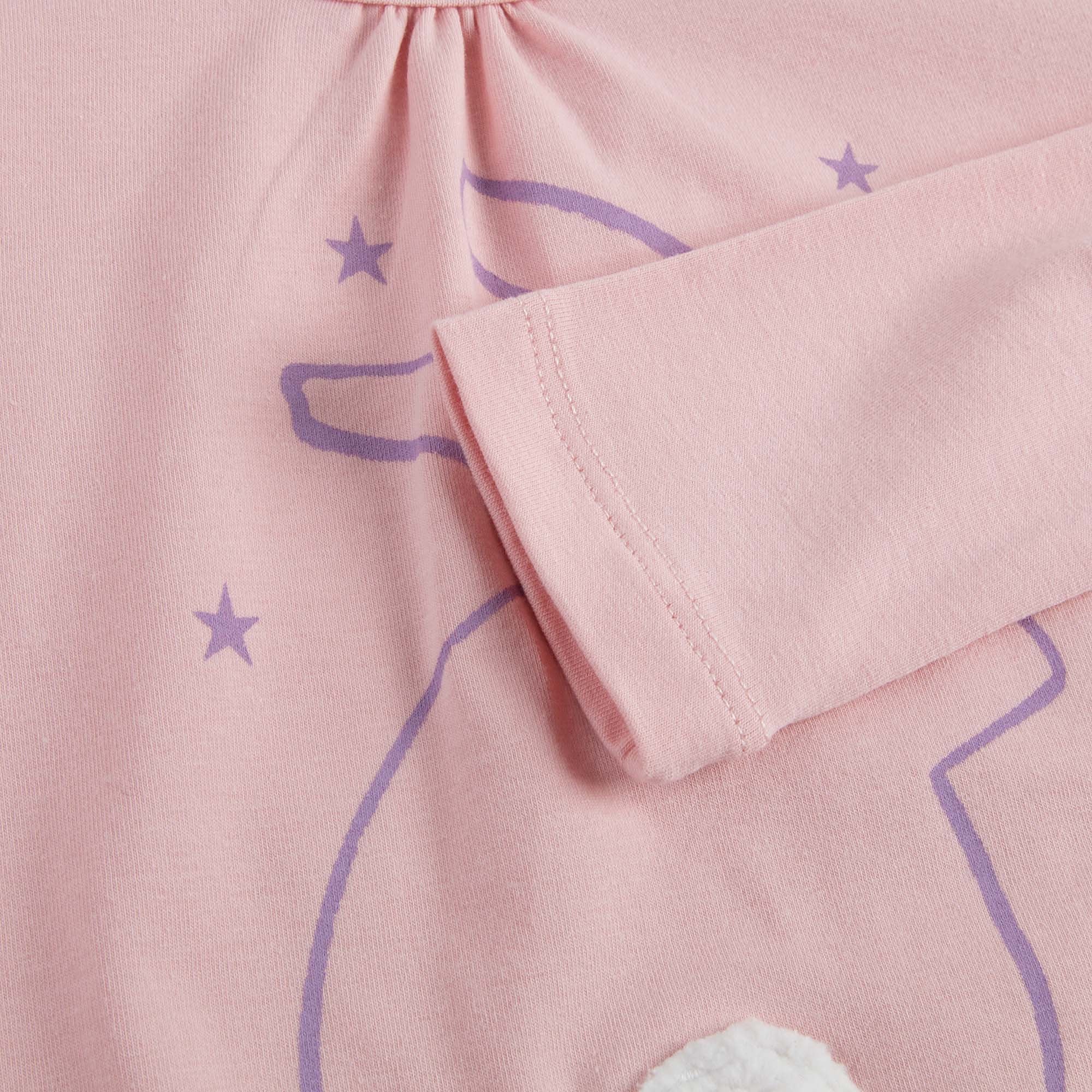 Girls Power Pink Tops & Bottoms 2 Pieces Pyjama - CÉMAROSE | Children's Fashion Store - 9