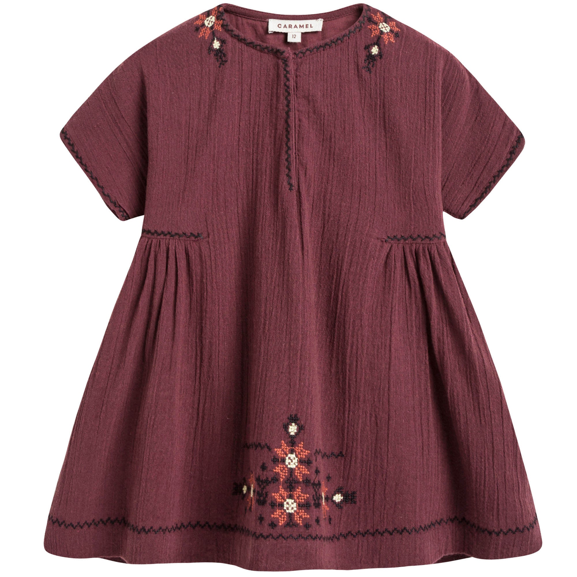 Baby Girls Brick Woven Dress