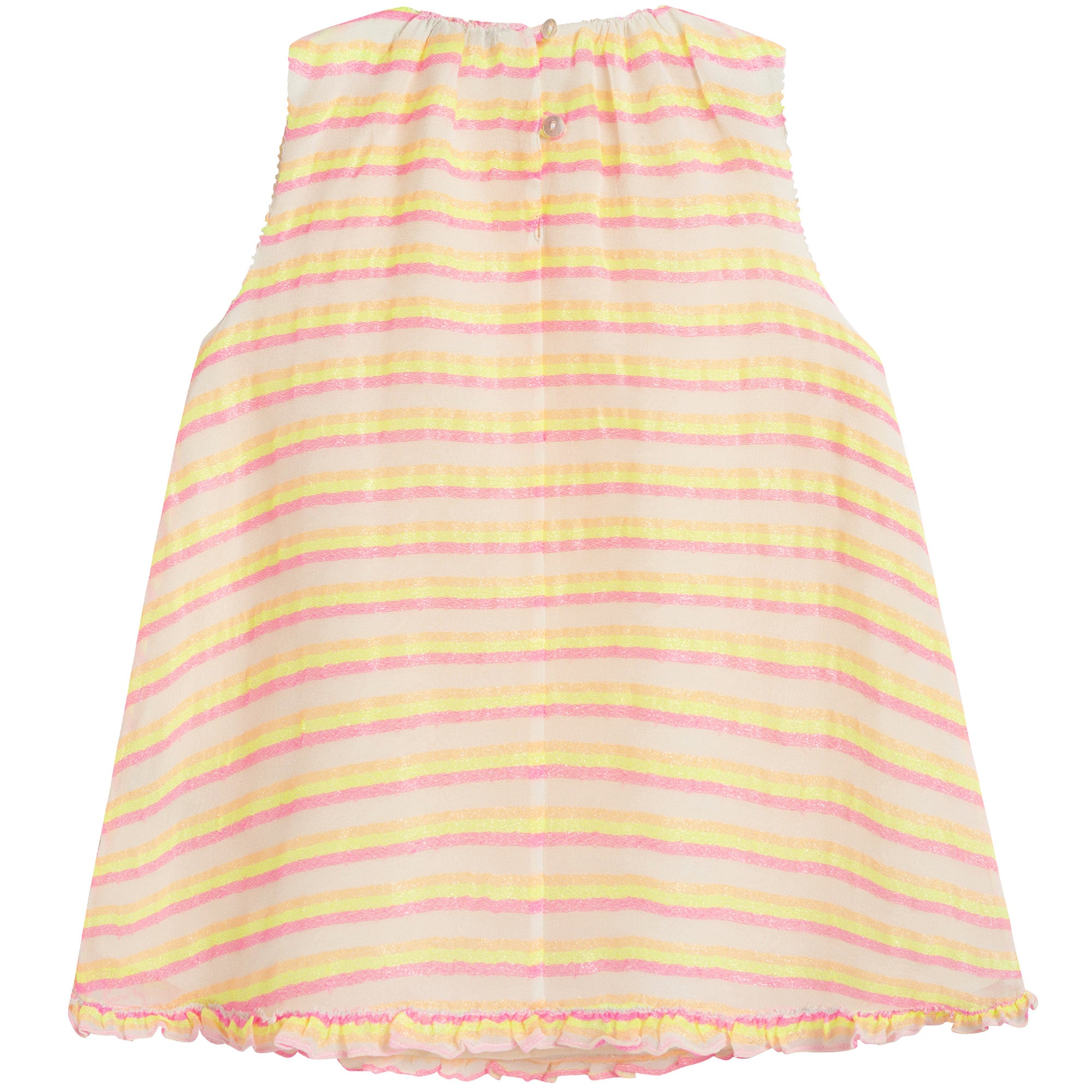 Baby Girls Candy Glitter Striped Party Dress