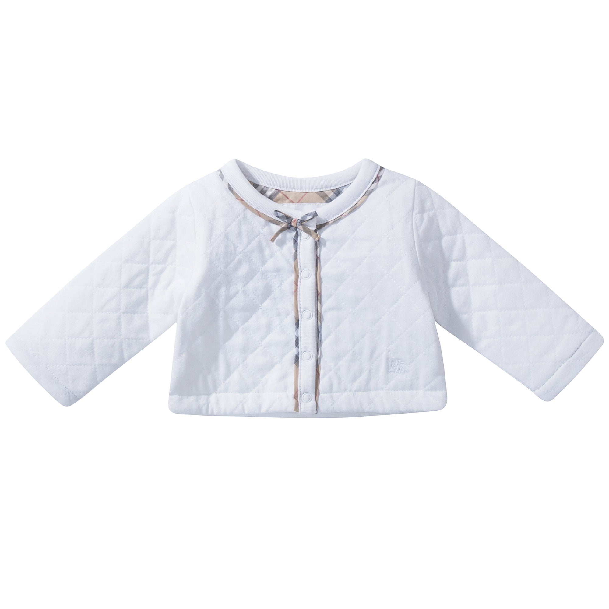 Baby White Cotton Three-piece Gift Set