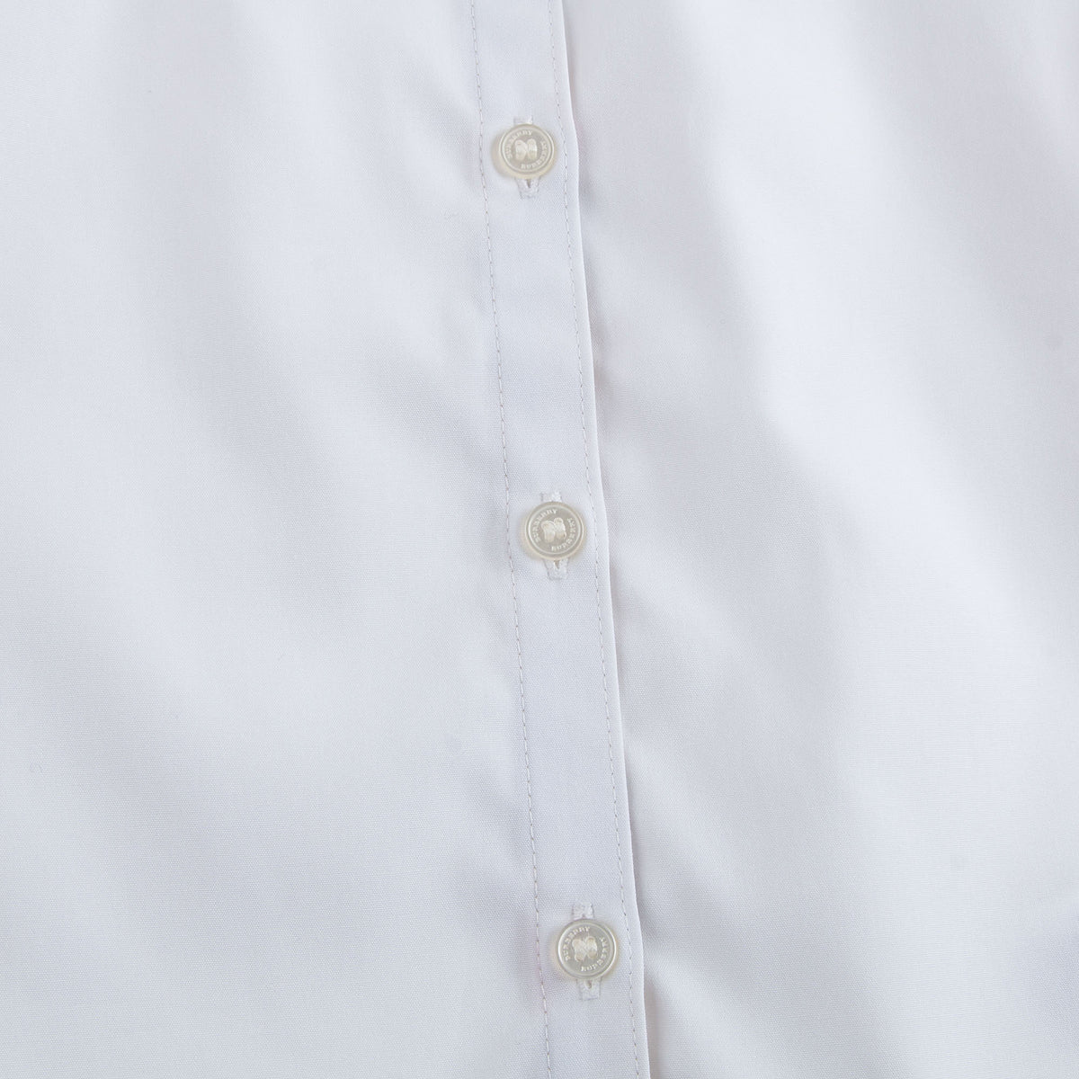 Baby Girls White Blouse with Check Cuffs - CÉMAROSE | Children's Fashion Store - 4