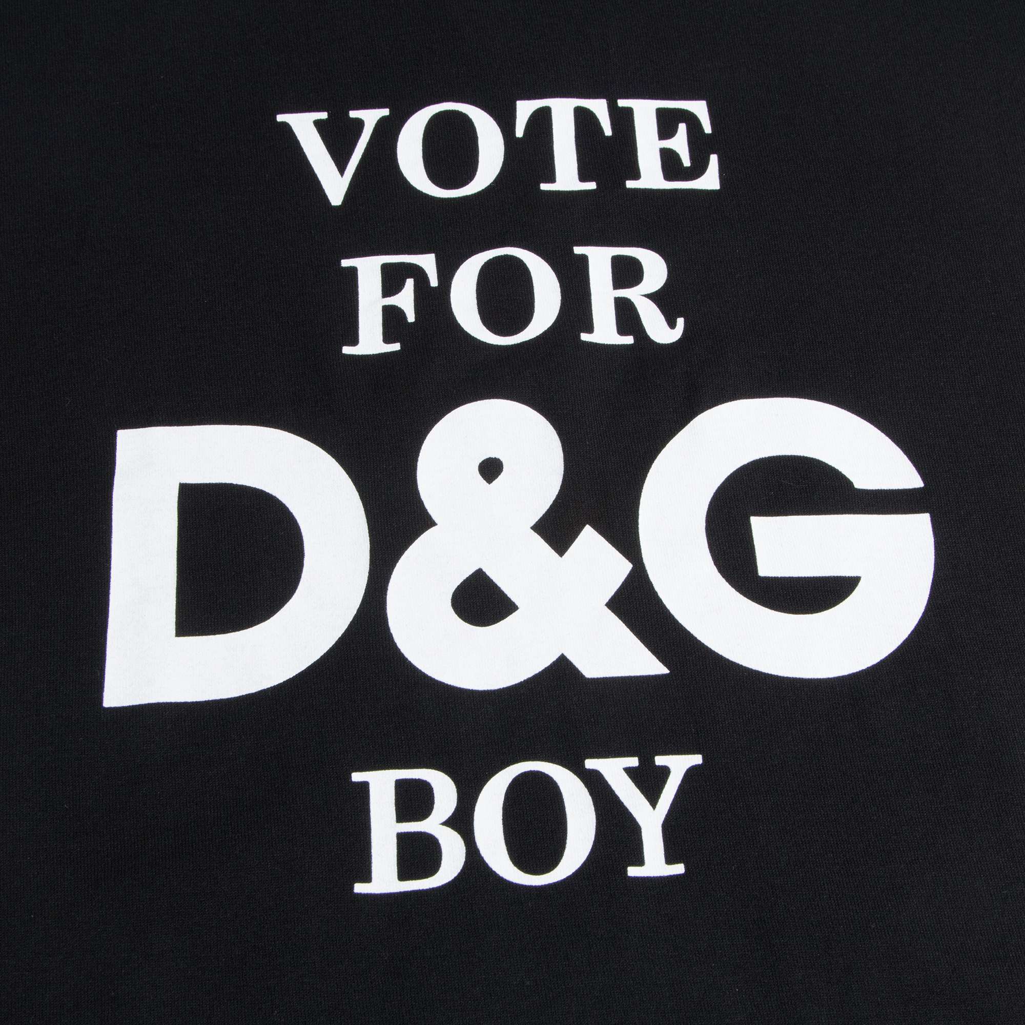 Girls & Boys Black Logo T-shirt