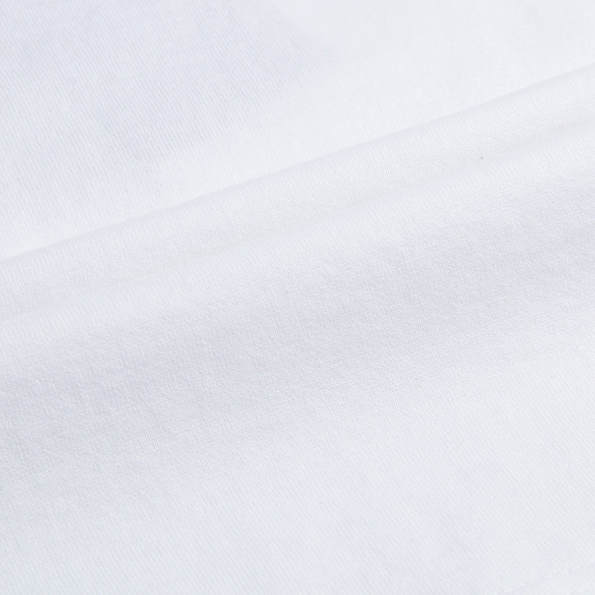 T-shirt blanc en coton pour filles