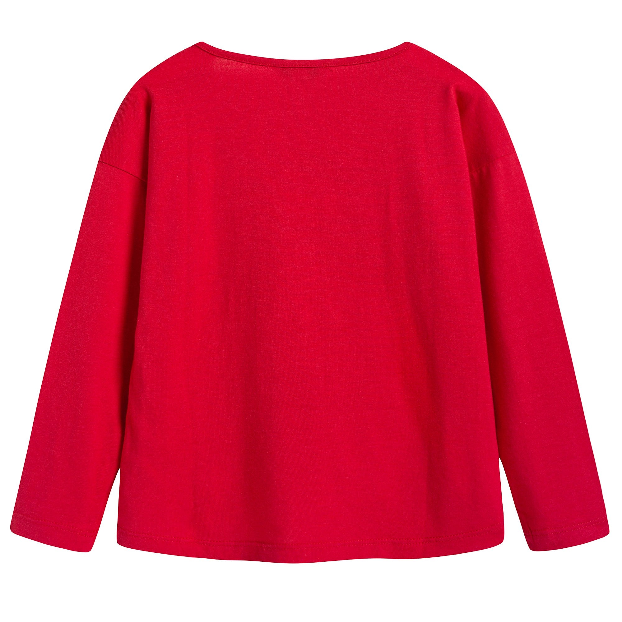 Girls Red 'Miss Marc' T-shirt