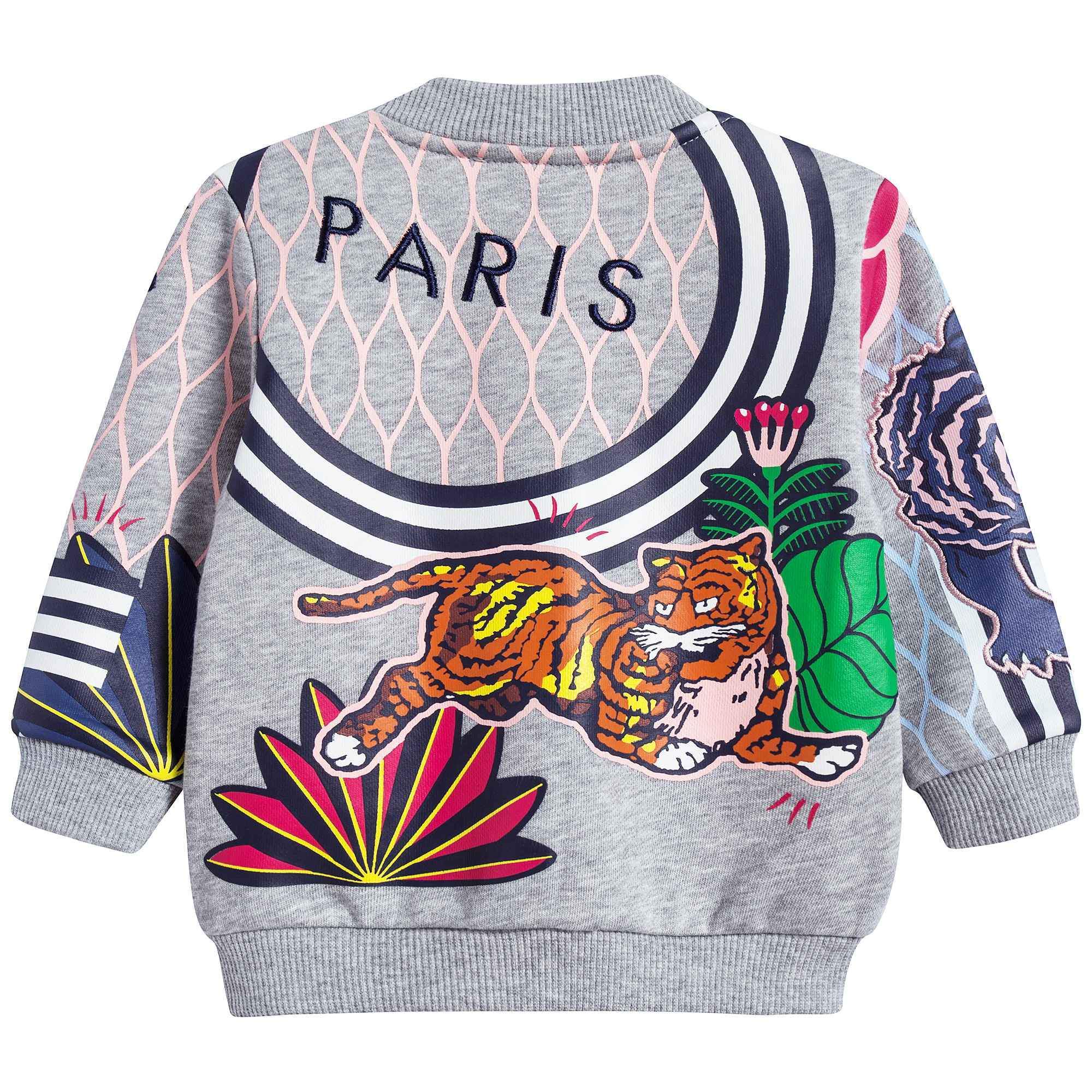 Baby Girls Marl Grey Cotton Cardigan