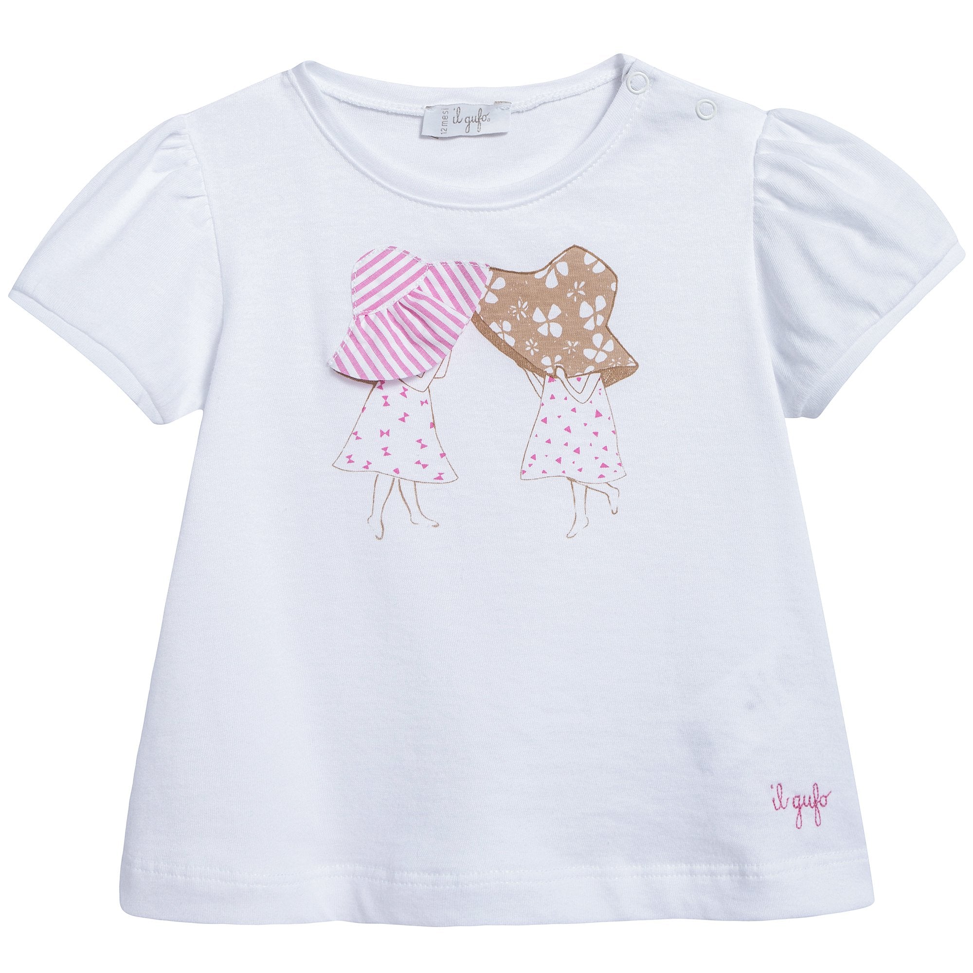 Baby Girls White T-shirt