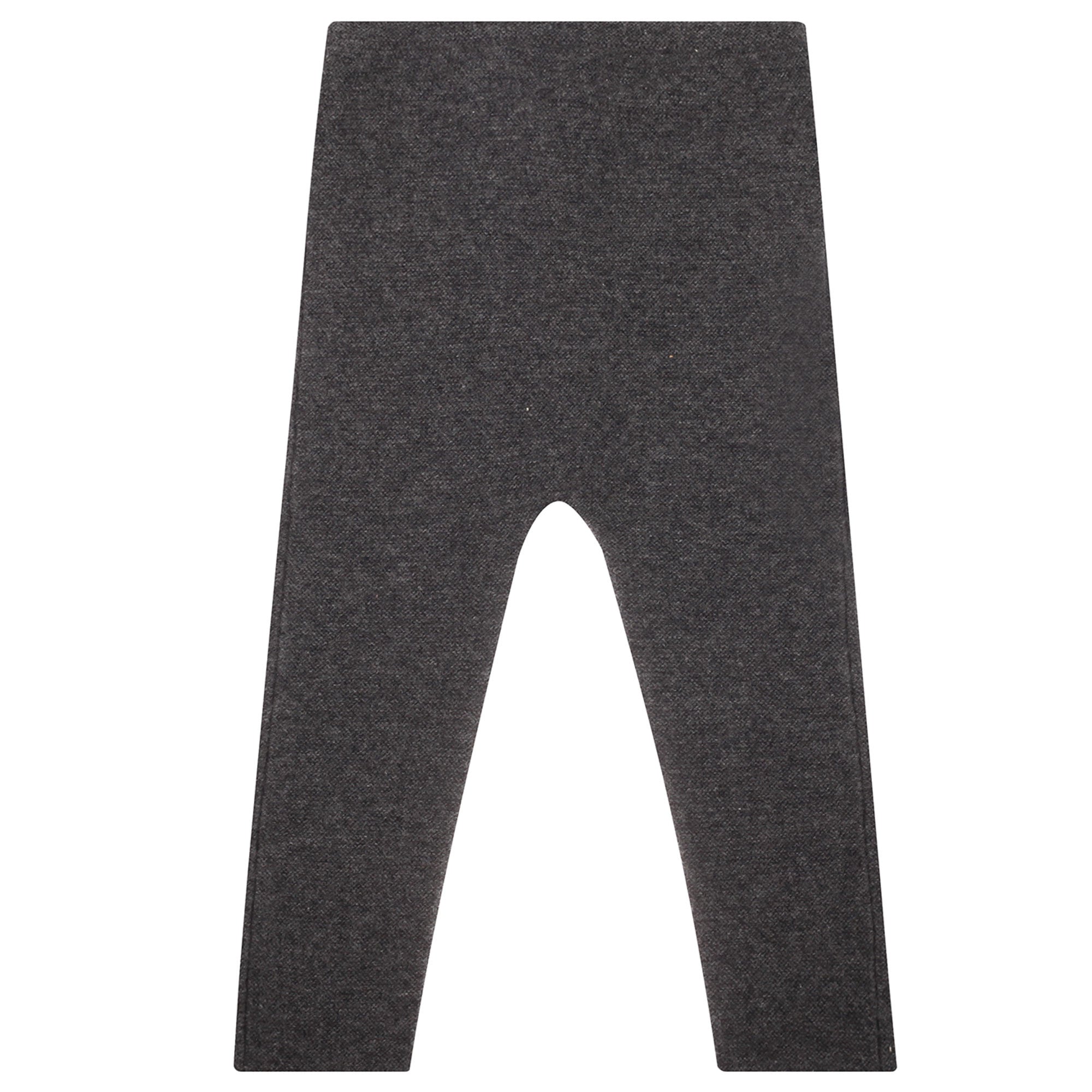 Baby Dark Grey Cashmere Trouser - CÉMAROSE | Children's Fashion Store - 2
