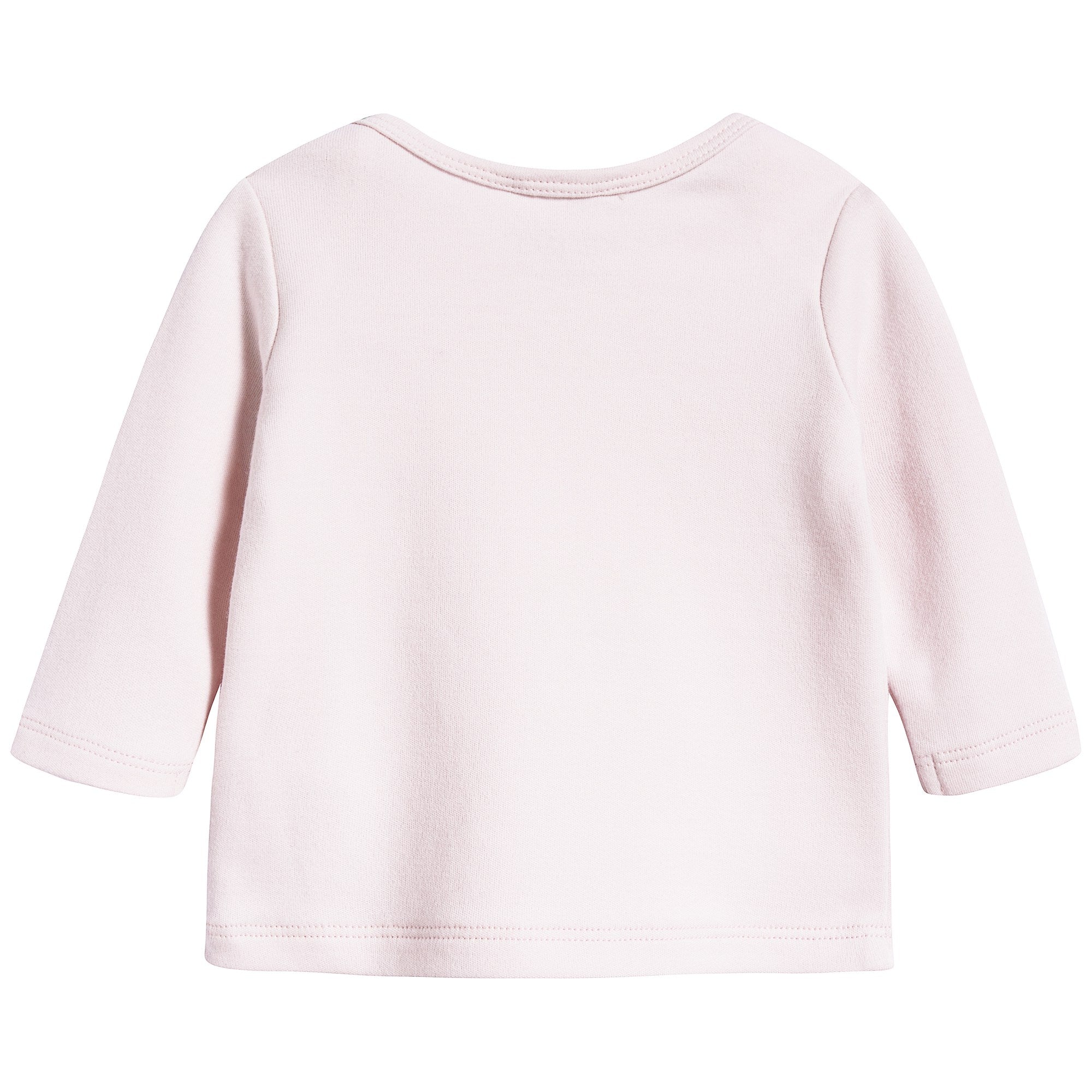 Baby Girls Light Pink Cotton T-shirt