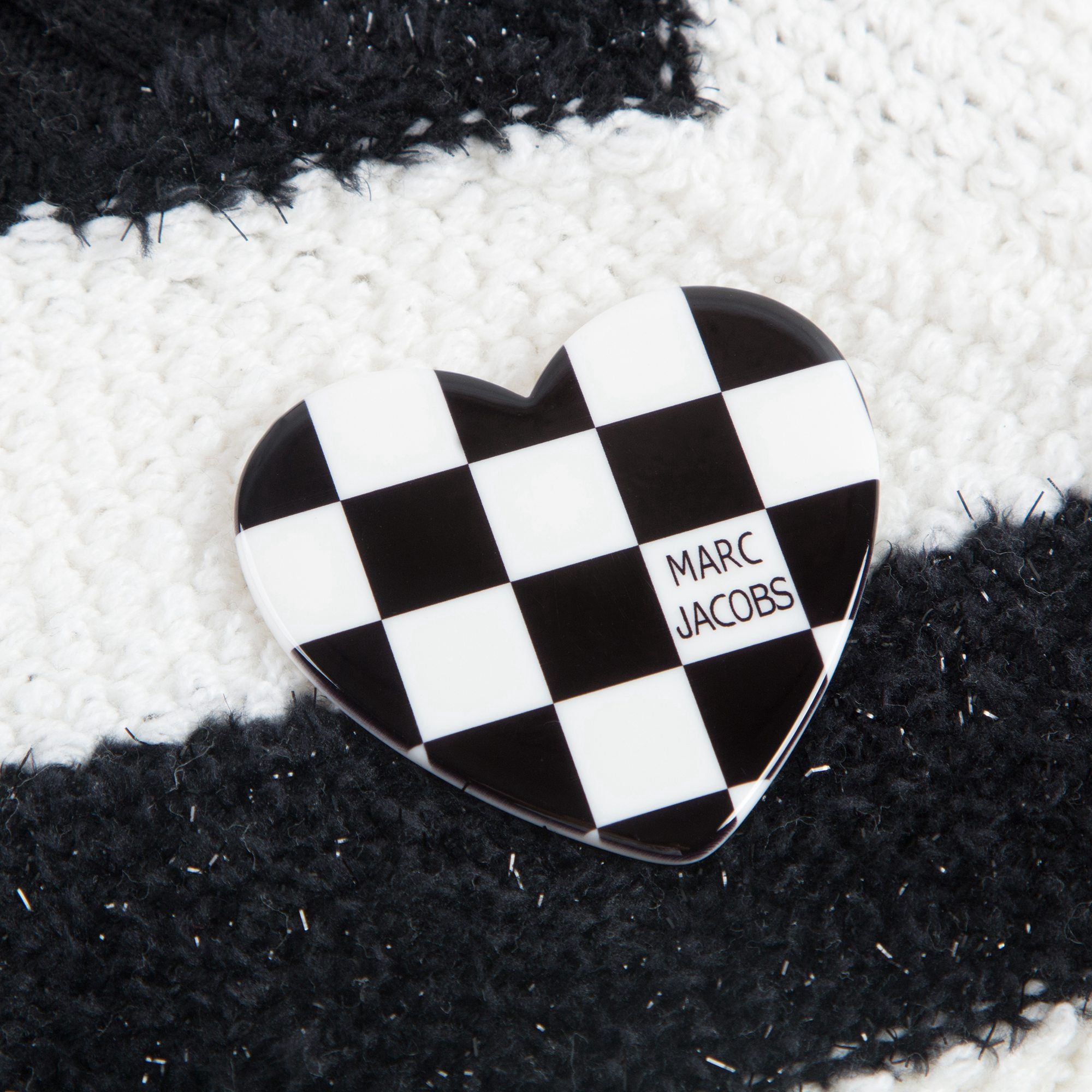 Girls Black & White Striped Sweater