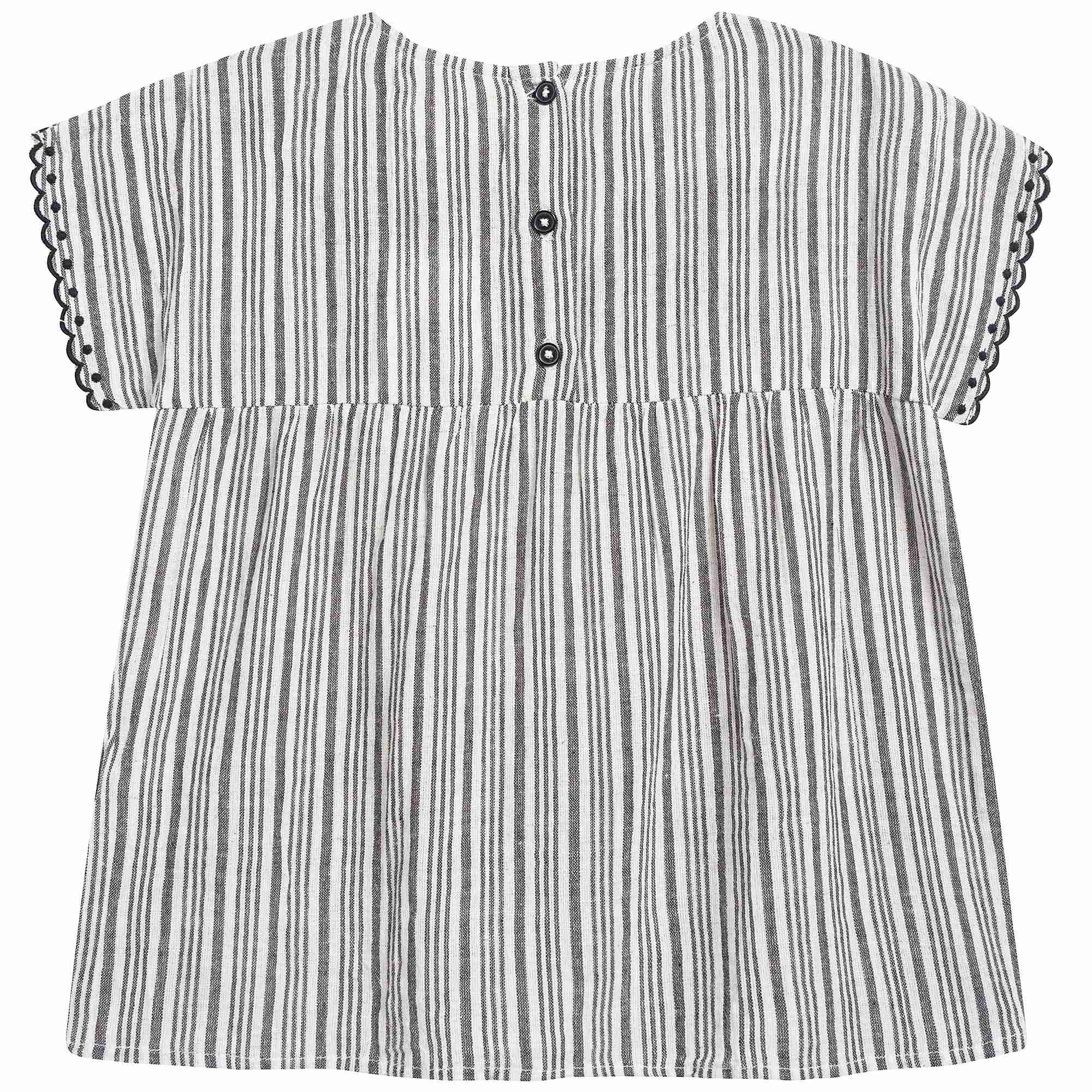 Girls Black & White "Stripes B&W" Tunic