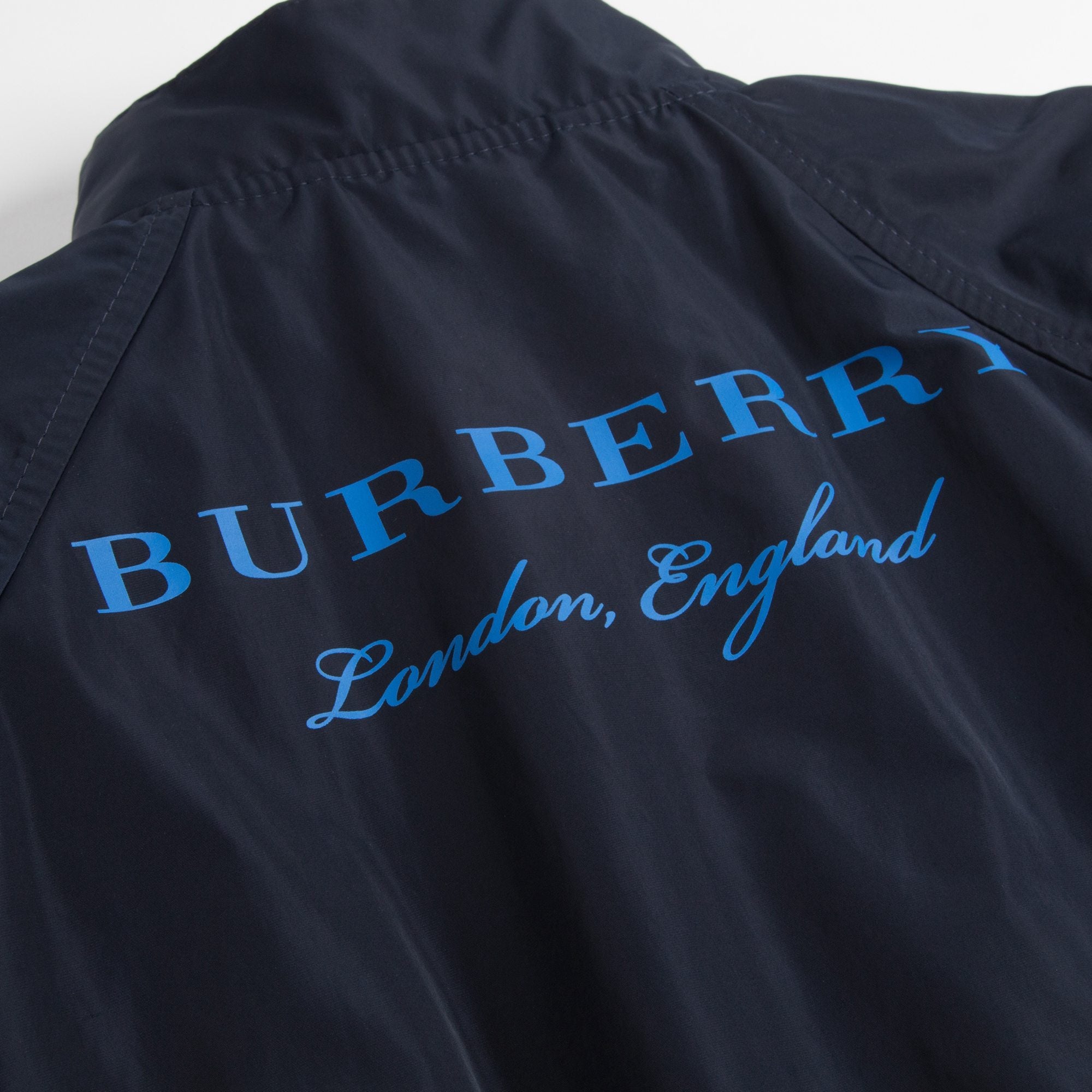 Boys Navy Blue Polyester Jackets