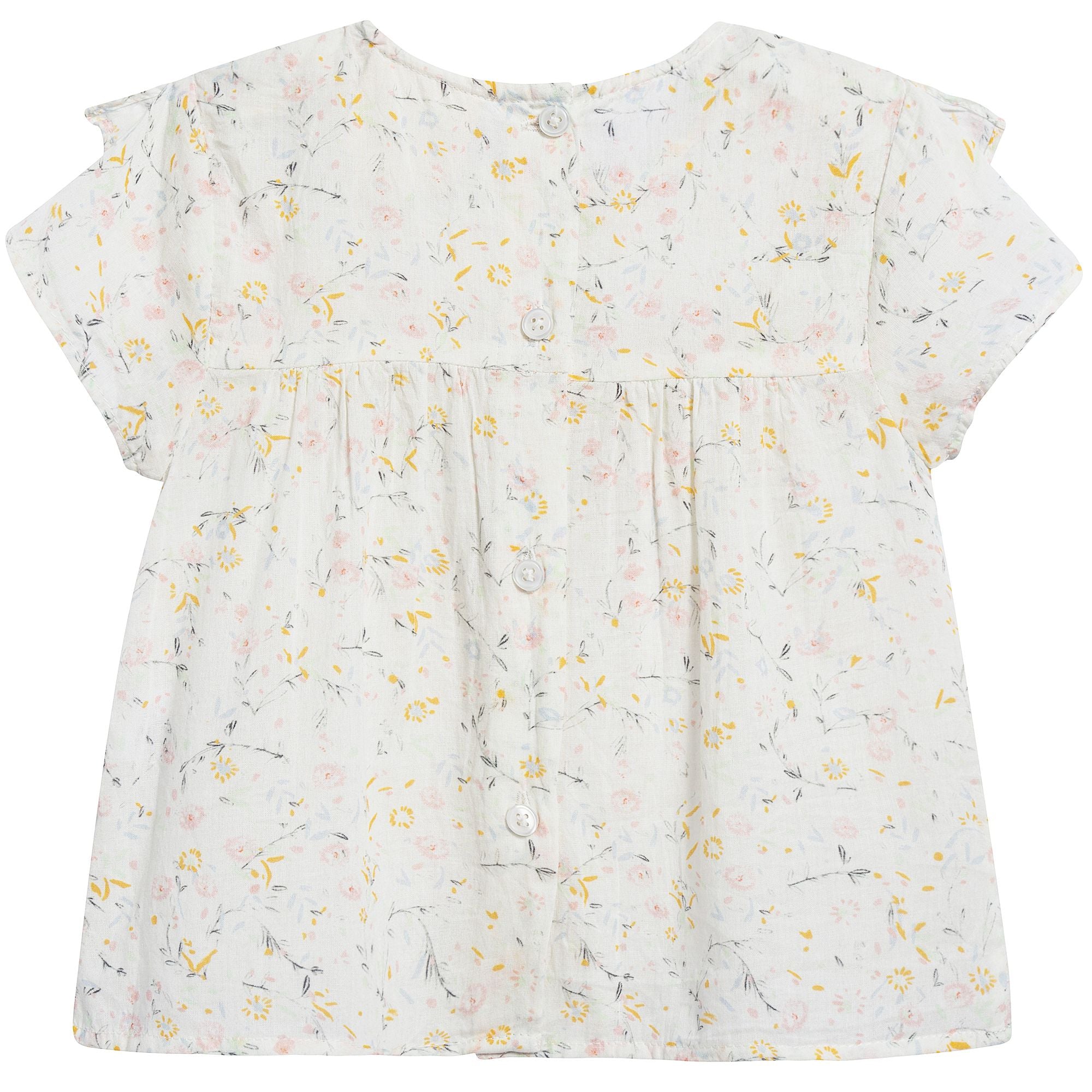 Baby Girls Multicolor "Cotton Flowers" Tunic