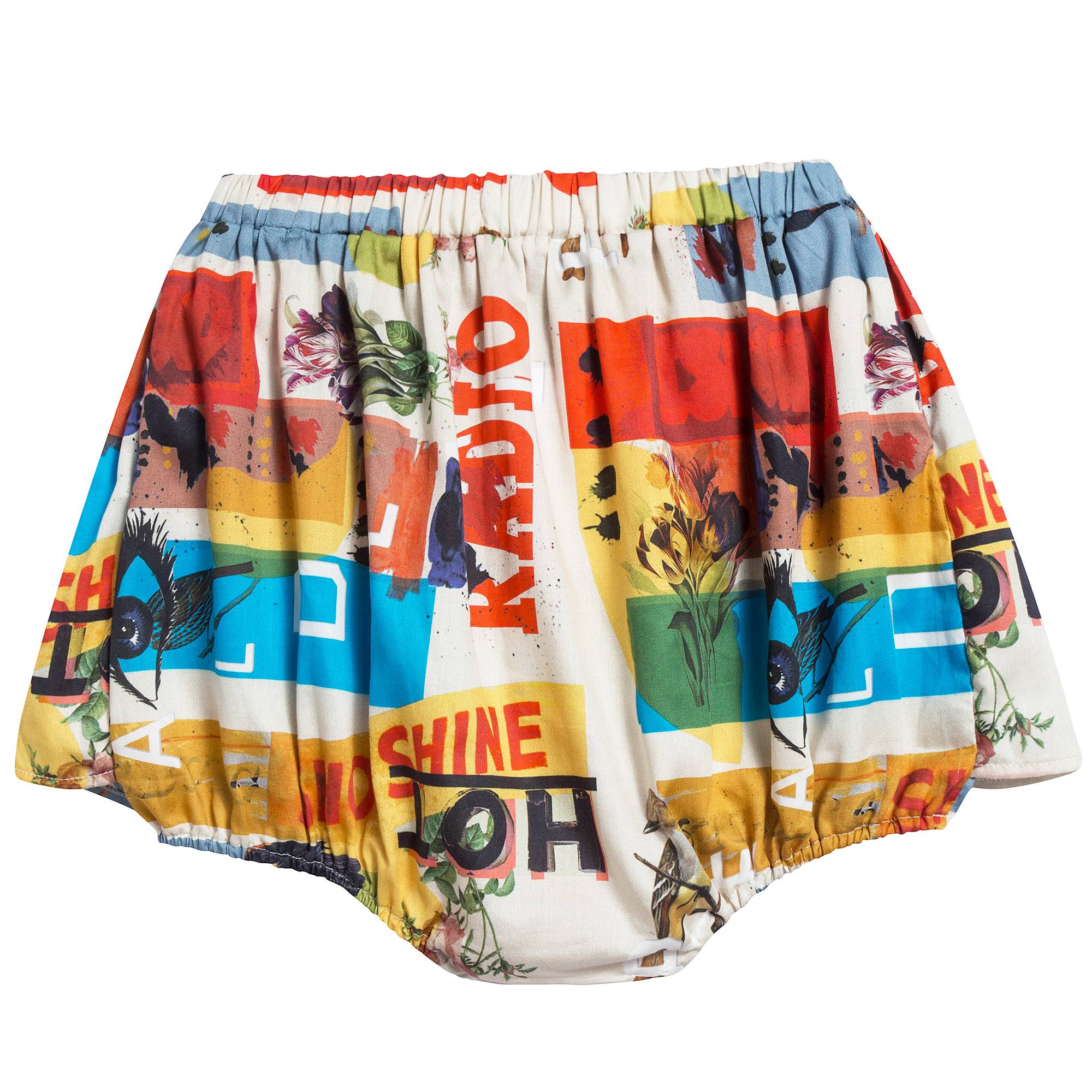 Girls Ed Ruscha Cotton Skirt