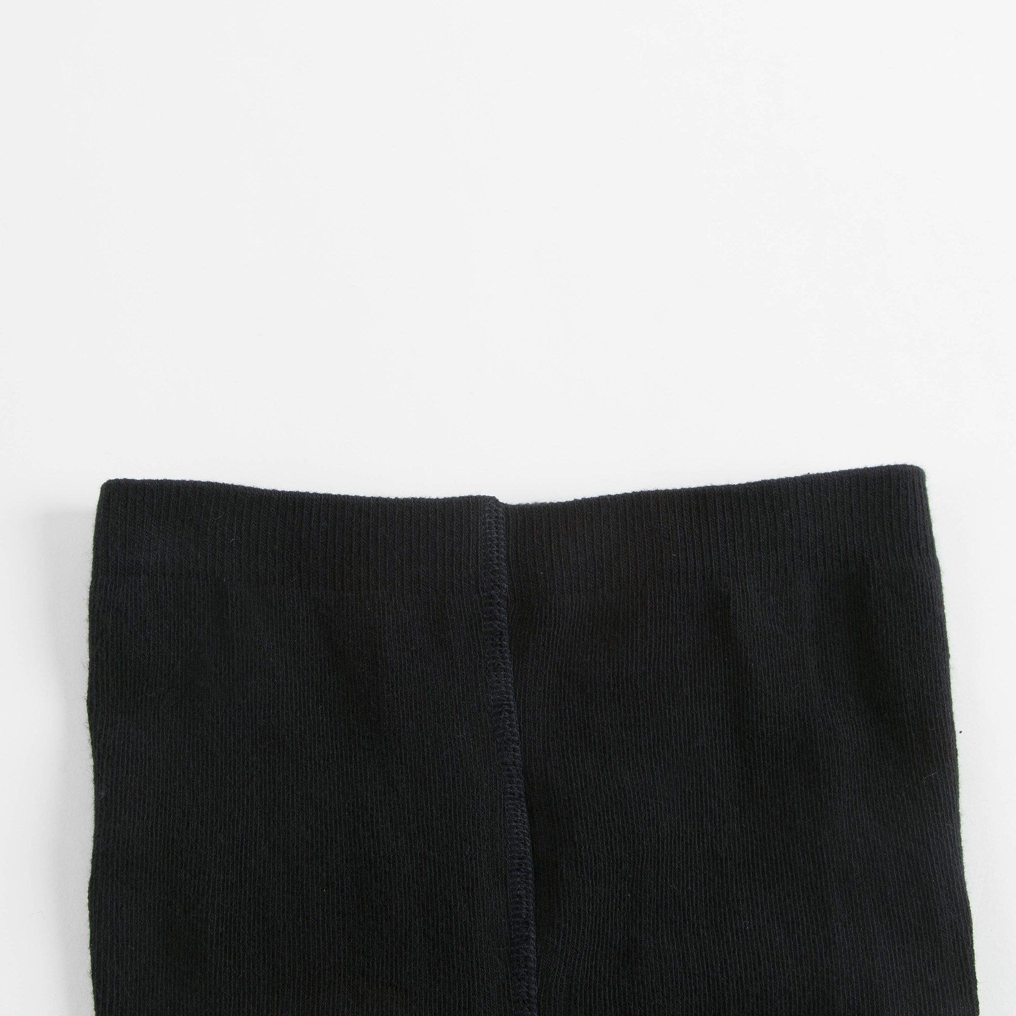 Girls Black Cotton Tights