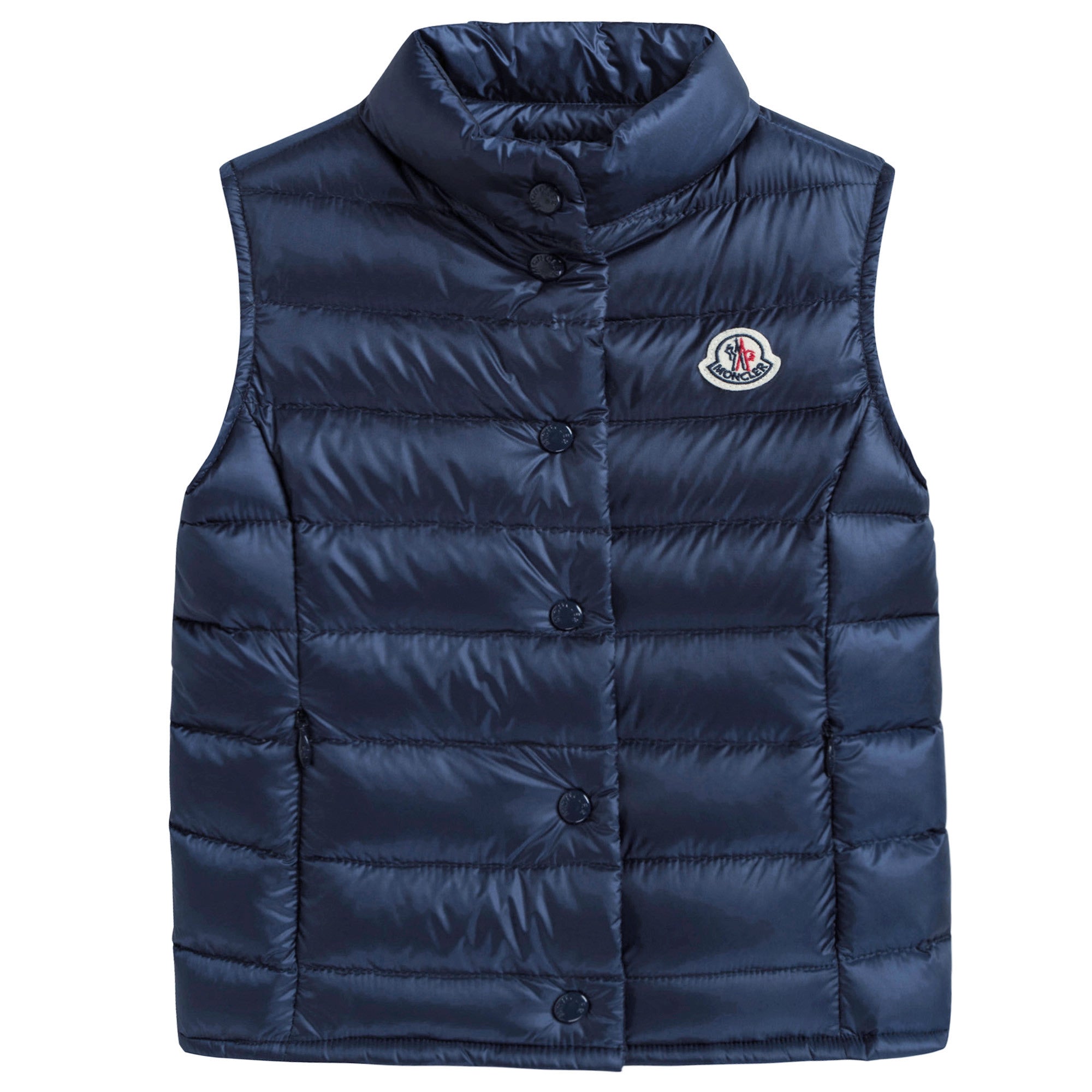 Baby Girls Blue 'Liane' Down Padded Gilet