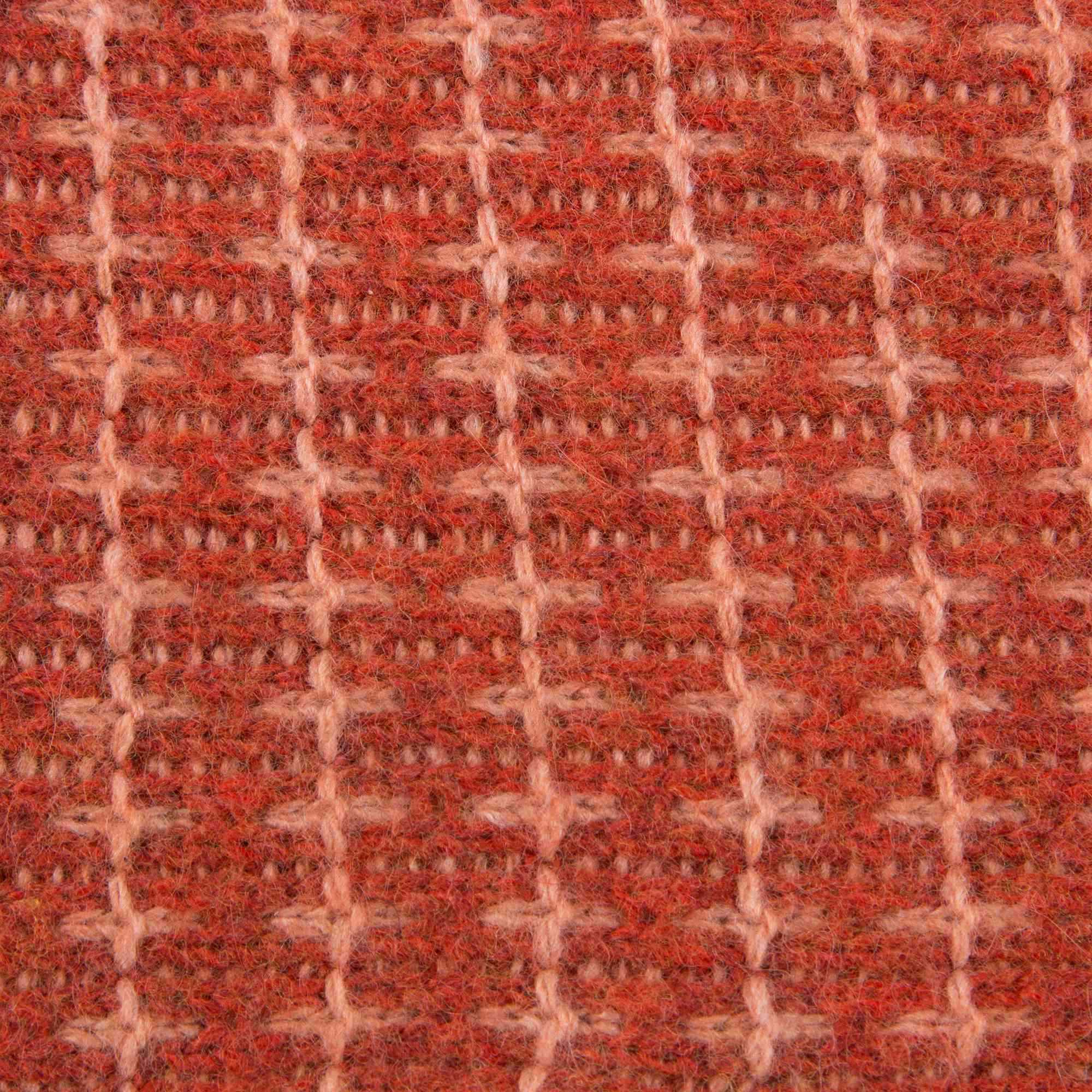Baby Girls Red & Orange Knitted Hat