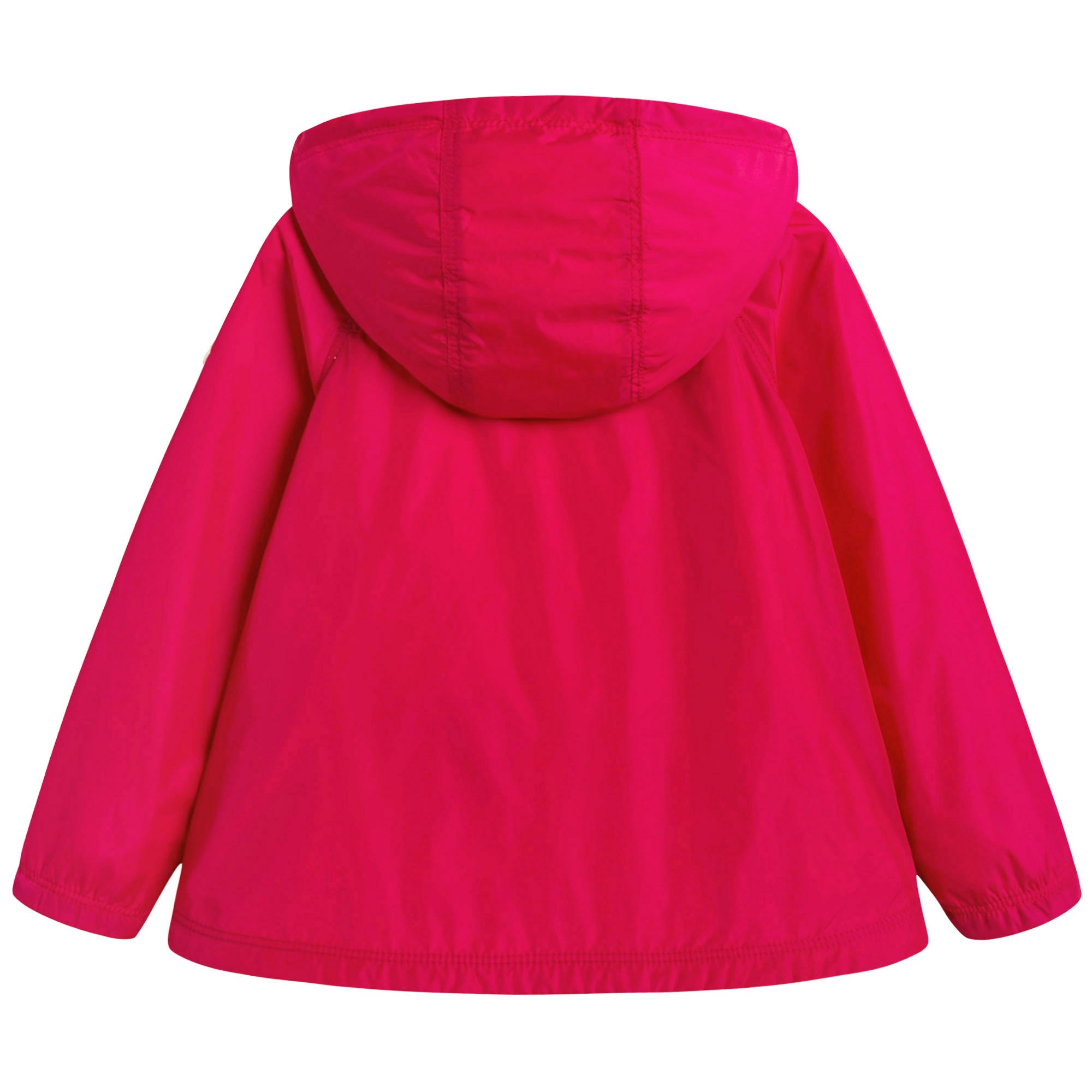 Baby Girls Dark Pink Windbreaker Jacket