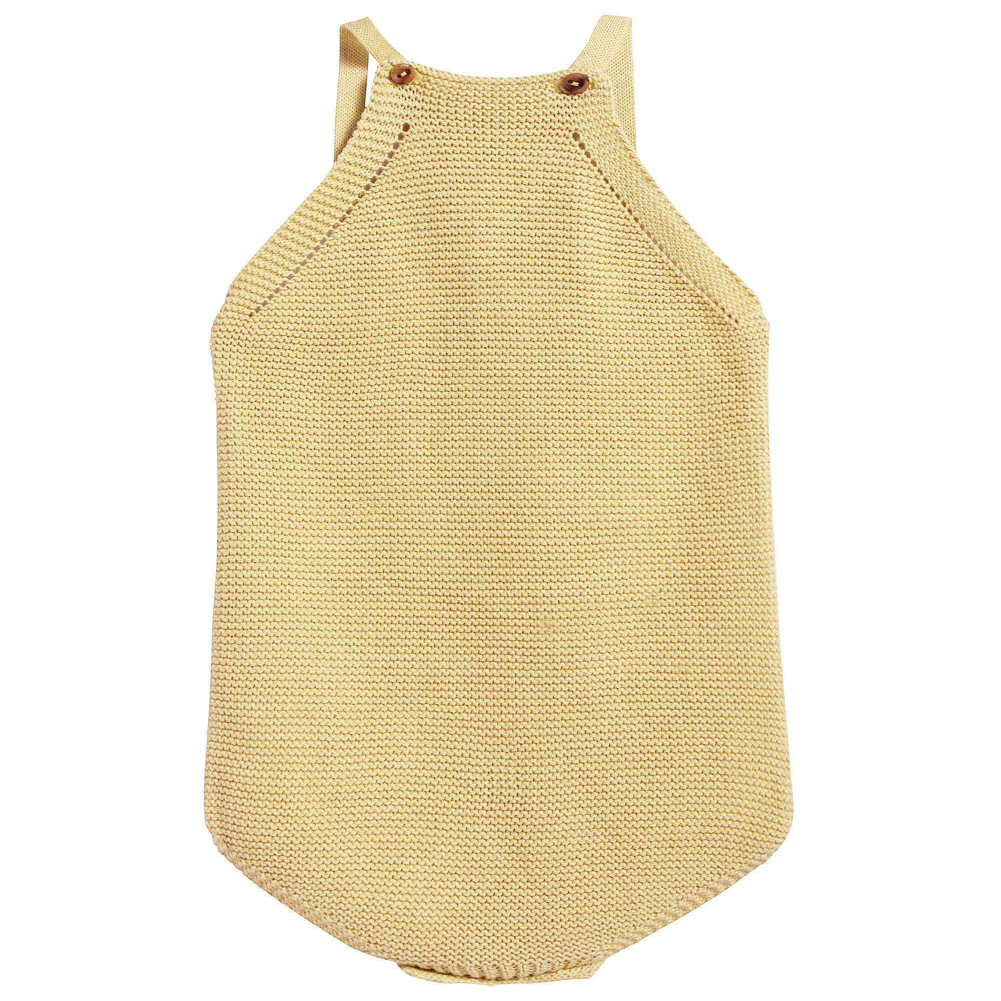 Baby Lemon Cotton Knitwear Romper